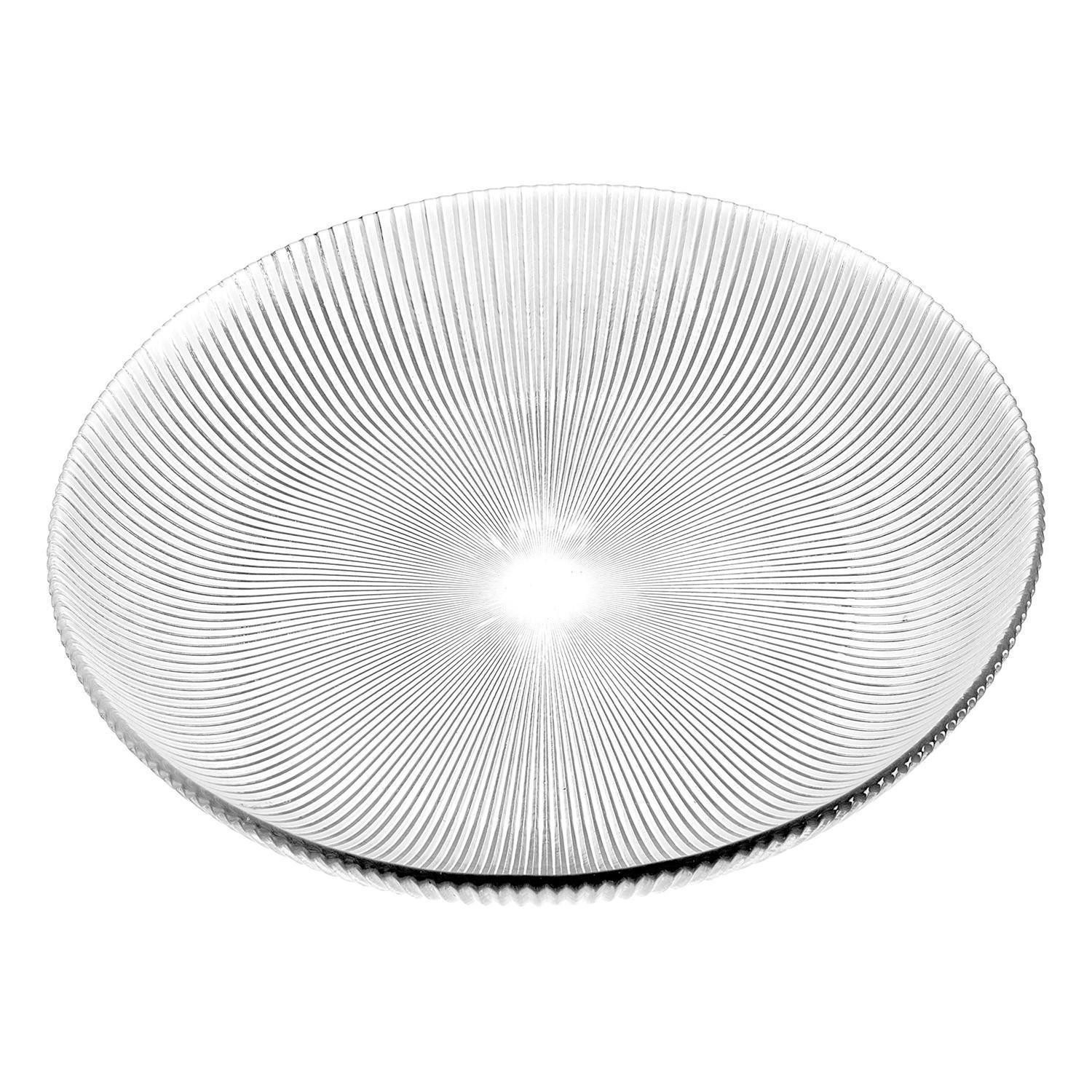 Ritzenhoff & Breker Teller Servierteller UNICO, Ø 31 cm, Transparent, (1 St), Glas