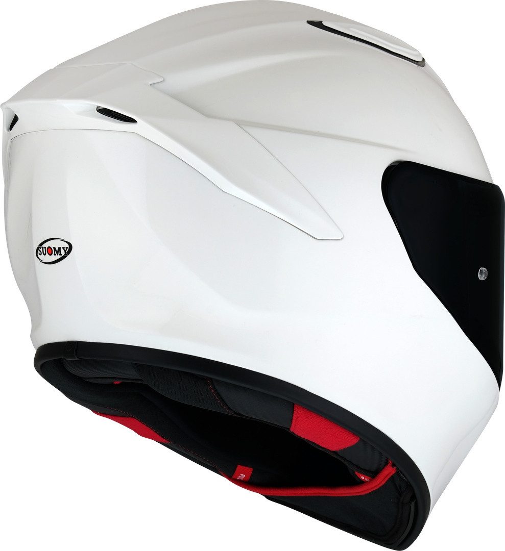 Suomy Motorradhelm Track-1 Plain 2023 Helm, Notfallsystem-Polsterung (EQRS)