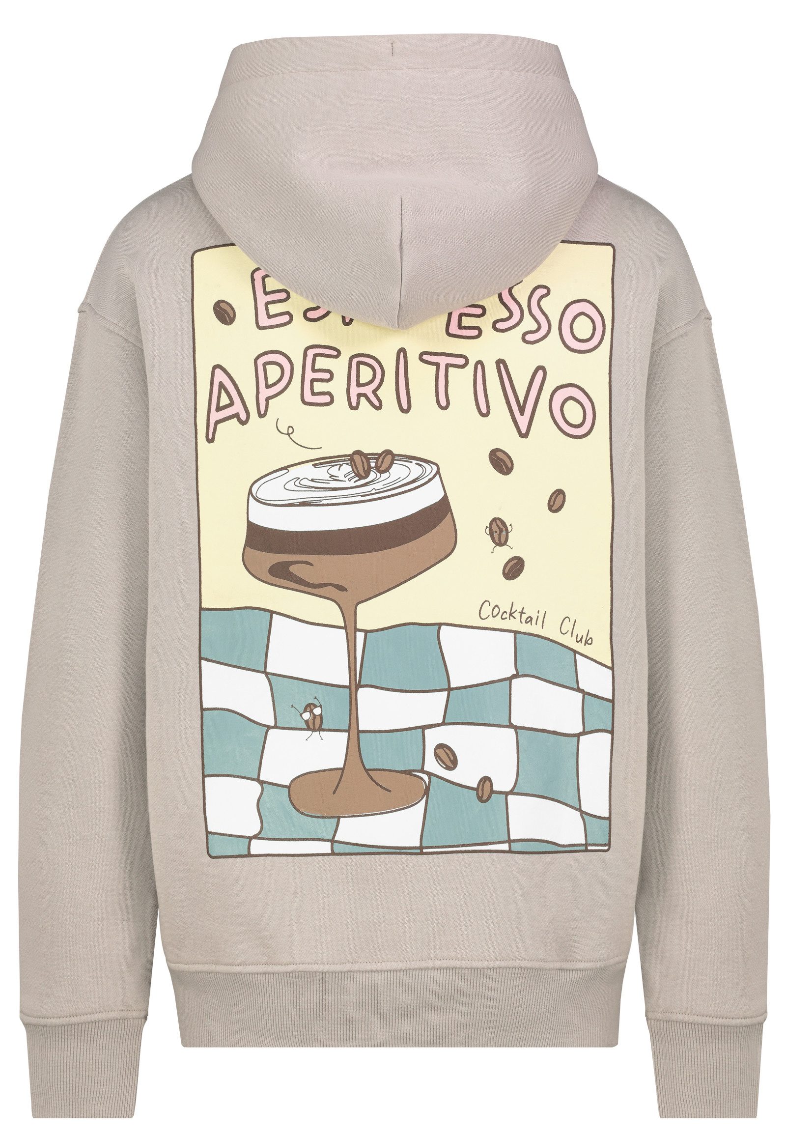 SUBLEVEL Hoodie mit Margarita O'Clock Aufdruck, günstig online kaufen