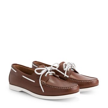 Travelin' Exmouth Men Slip-On Sneaker (Schnürsenkel) echtes leder