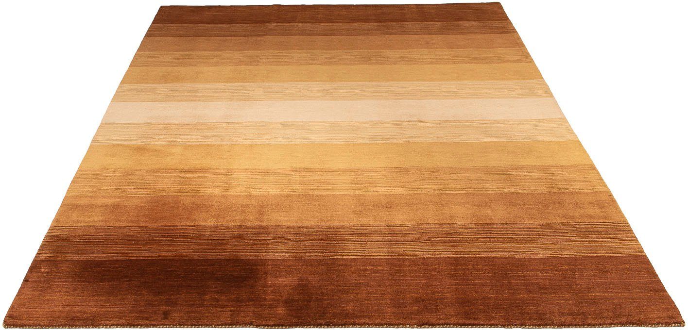 Wollteppich Gabbeh - Softy - 244 x 197 cm - mehrfarbig, morgenland, rechteckig, Höhe: 16 mm, Wohnzimmer, Einzelstück