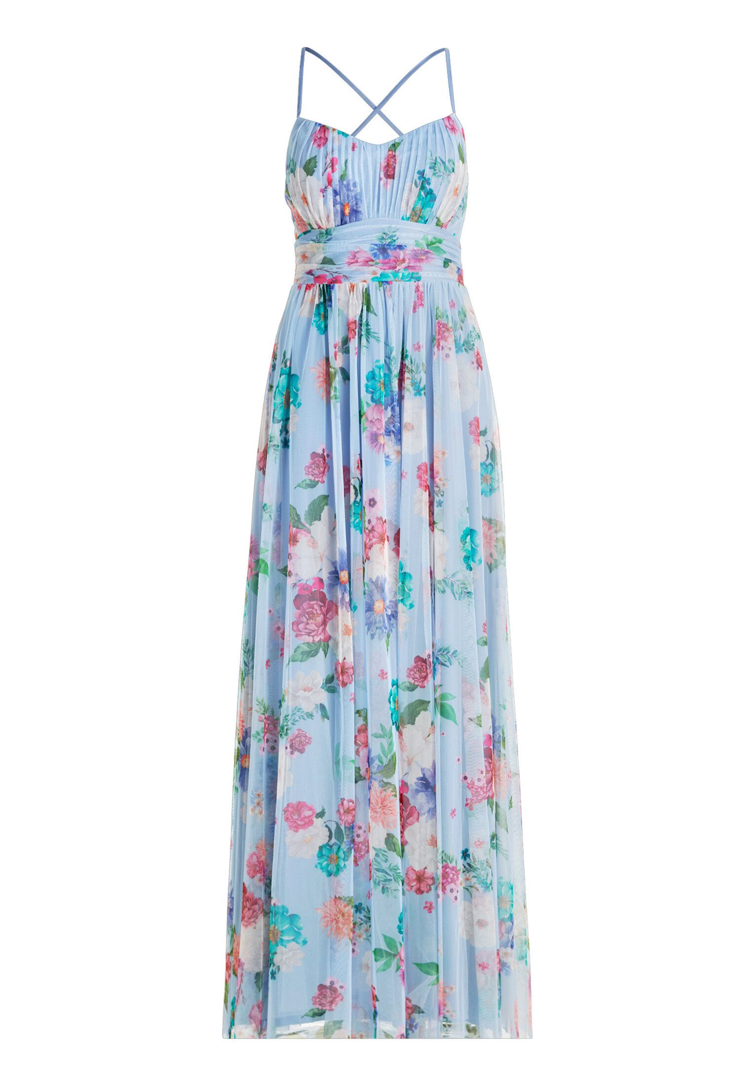 Vera Mont Abendkleid Damen mit Blumenprint