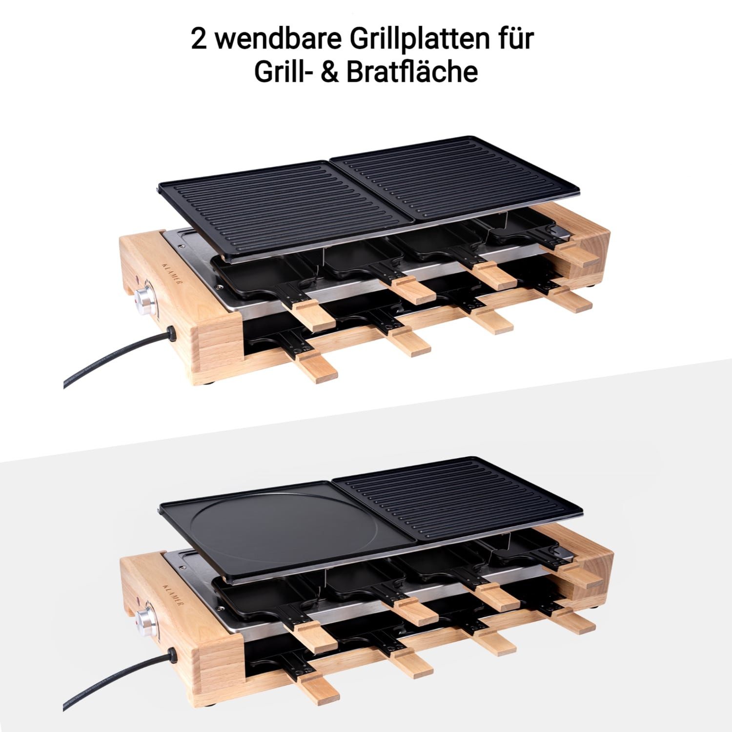 KLAMER Raclette 1500W - Bild 4