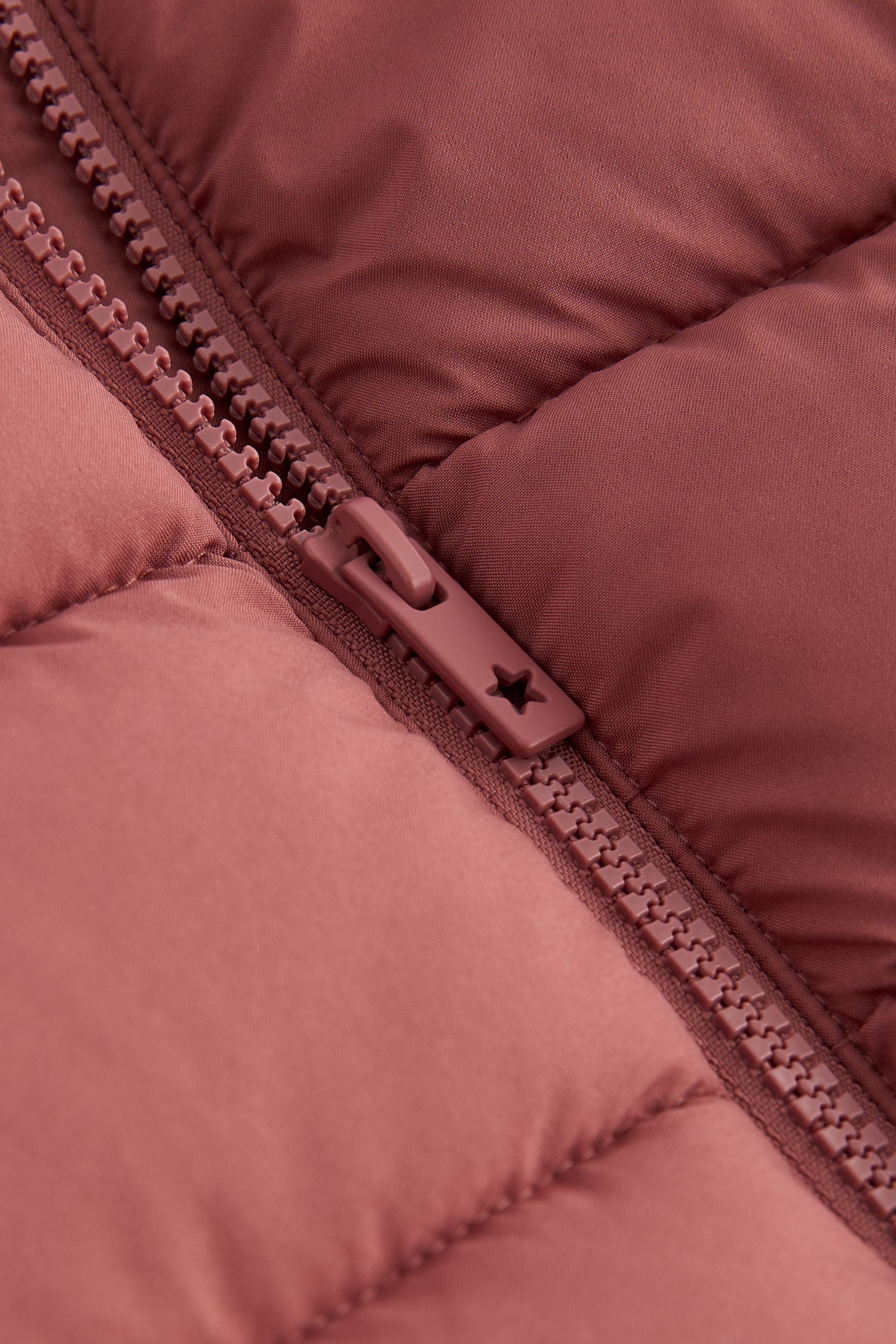 Next Steppmantel Wasserabweisender Kapuzenmantel mit Fleecefutter (1-tlg)