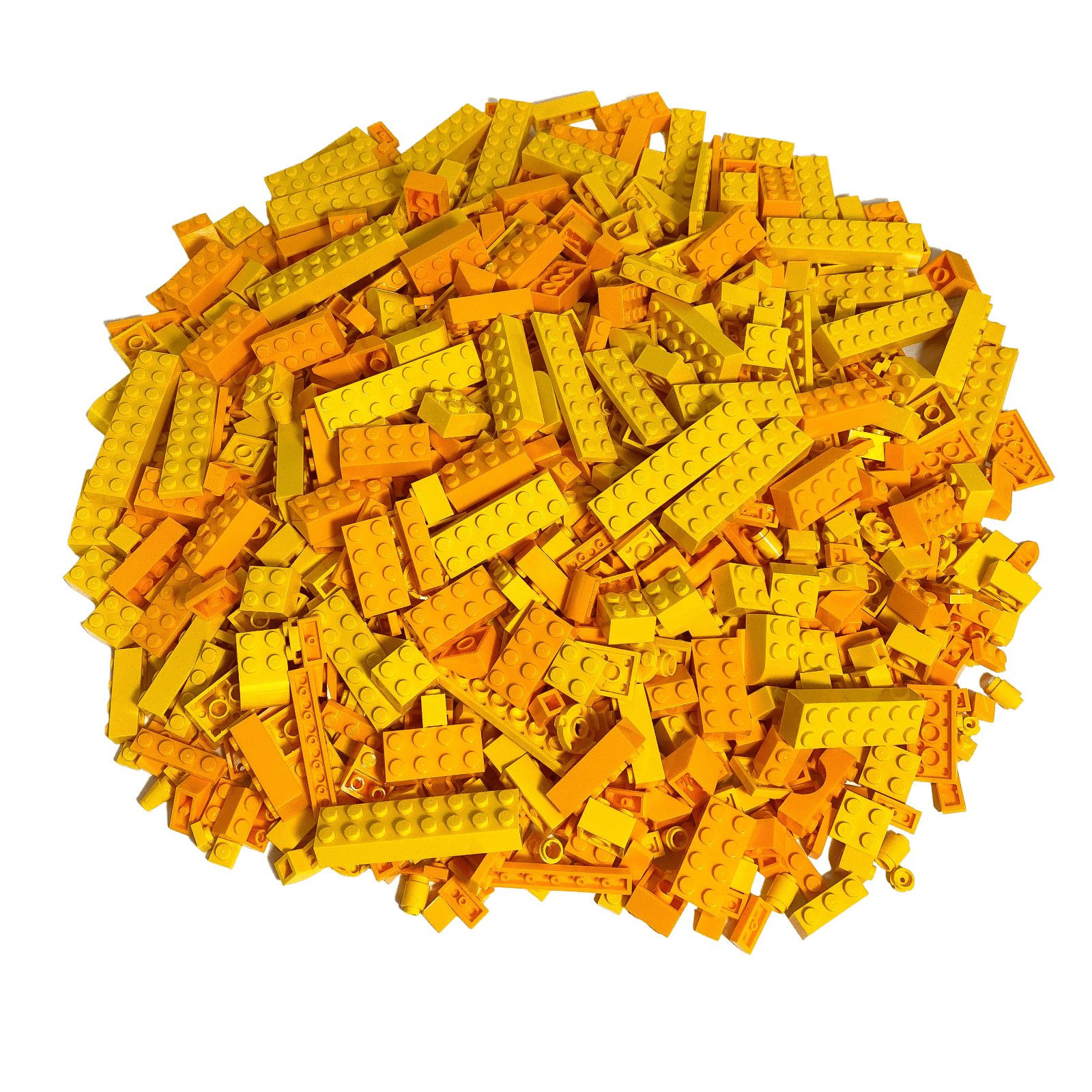 LEGO® Spielbausteine LEGO® Steine Sondersteine Gelb Gemischt NEU! Menge 50x, (Creativ-Set, 50 St), Made in Europe