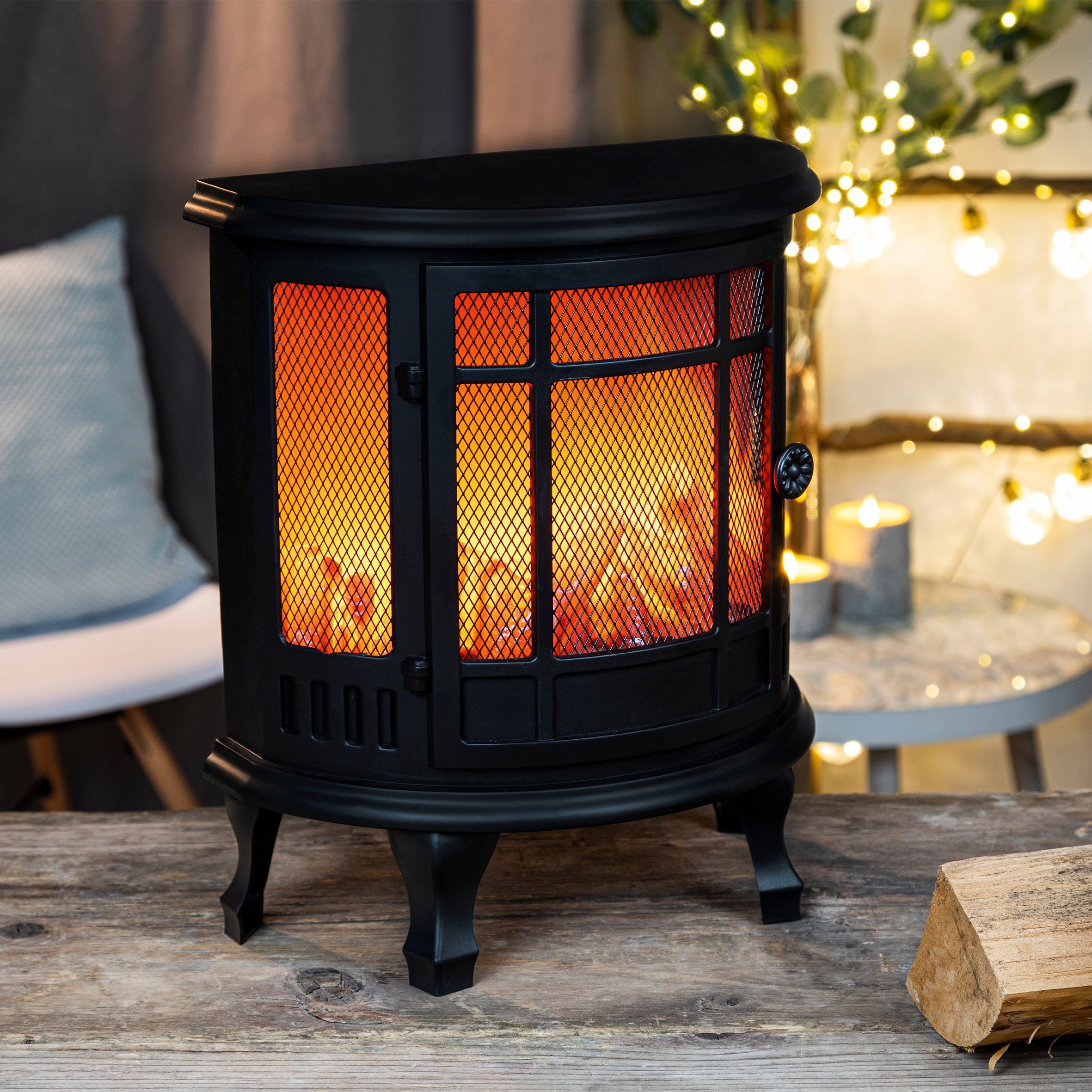 Haushalt International Dekokamin LED Deko-Kamin Tischkamin Dekoration günstig online kaufen