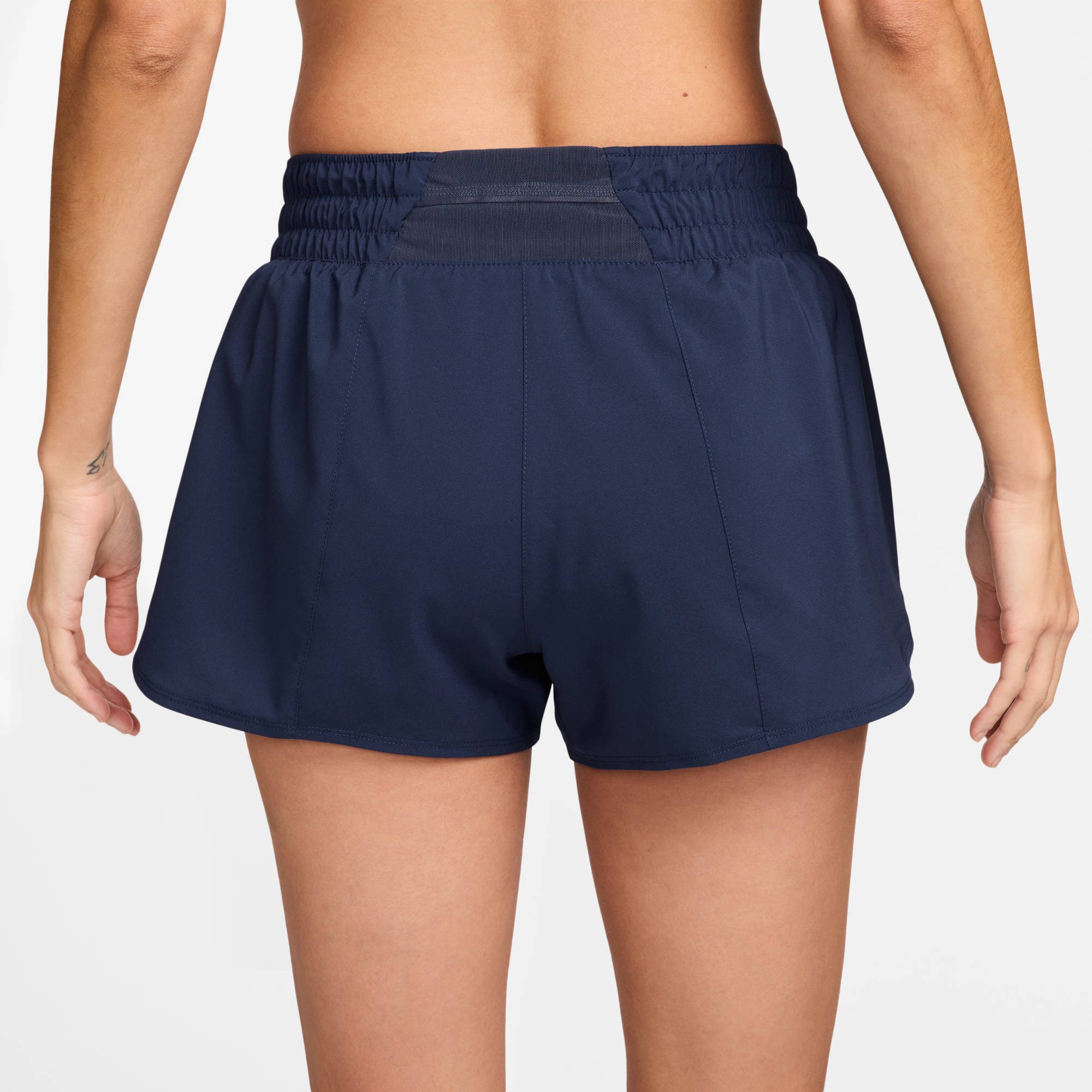 Nike Trainingsshorts DRI-FIT ONE WOMEN'S MID-RISE BRIEF-LINED SHORTS