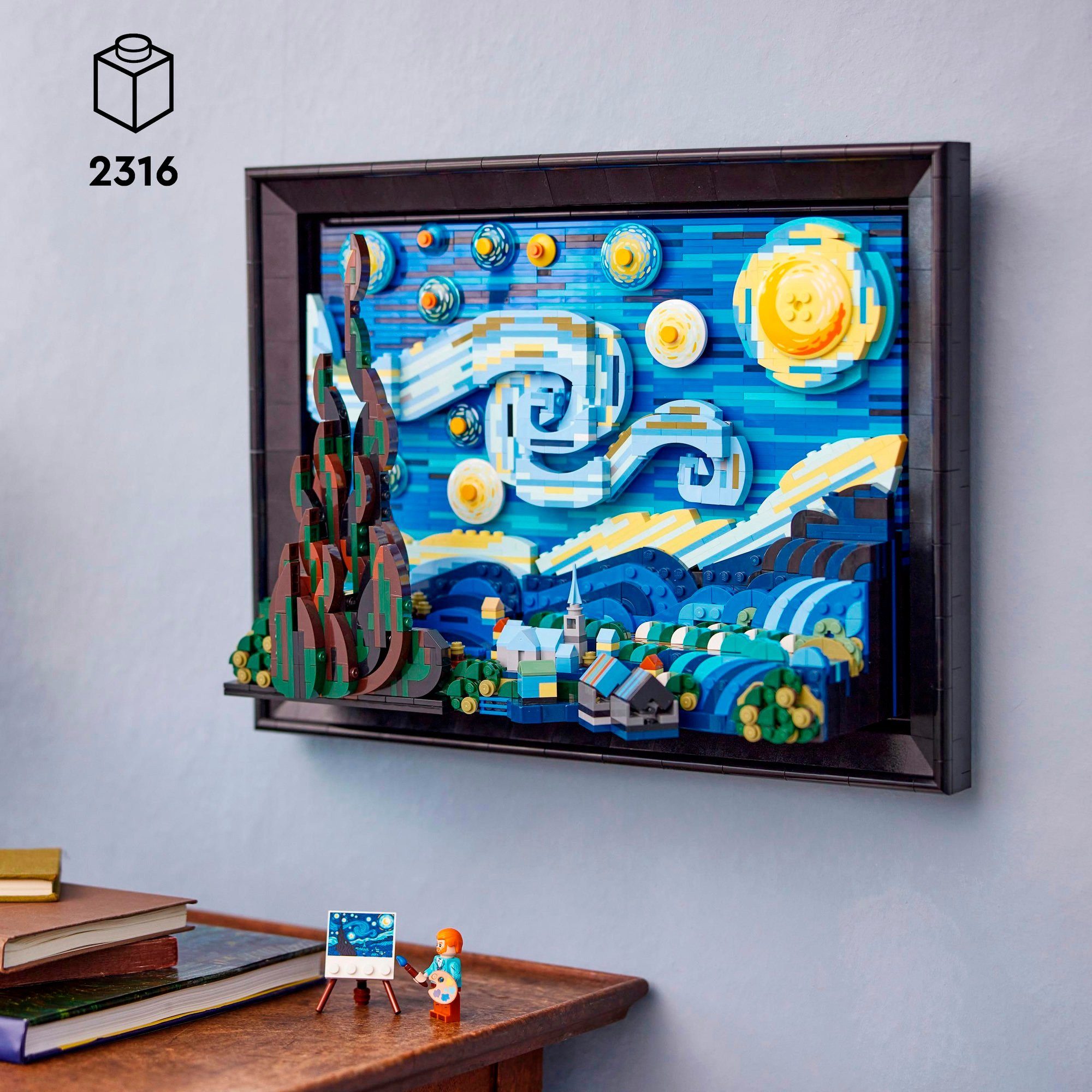 LEGO® LEGO Ideas Vincent van Gogh – Sternennacht, Spielbausteine