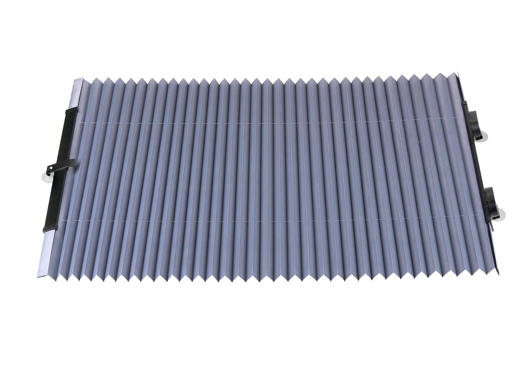 Dunlop Autosonnenschutz Auto Sonnenschutz Rollo ausziehbar, 155 x 65 cm, (Stabile Saugnapfhalterung, 1-St., Auto Sonnenschutzrollo), Auto Sonnenschutz für die Windschutzscheibe