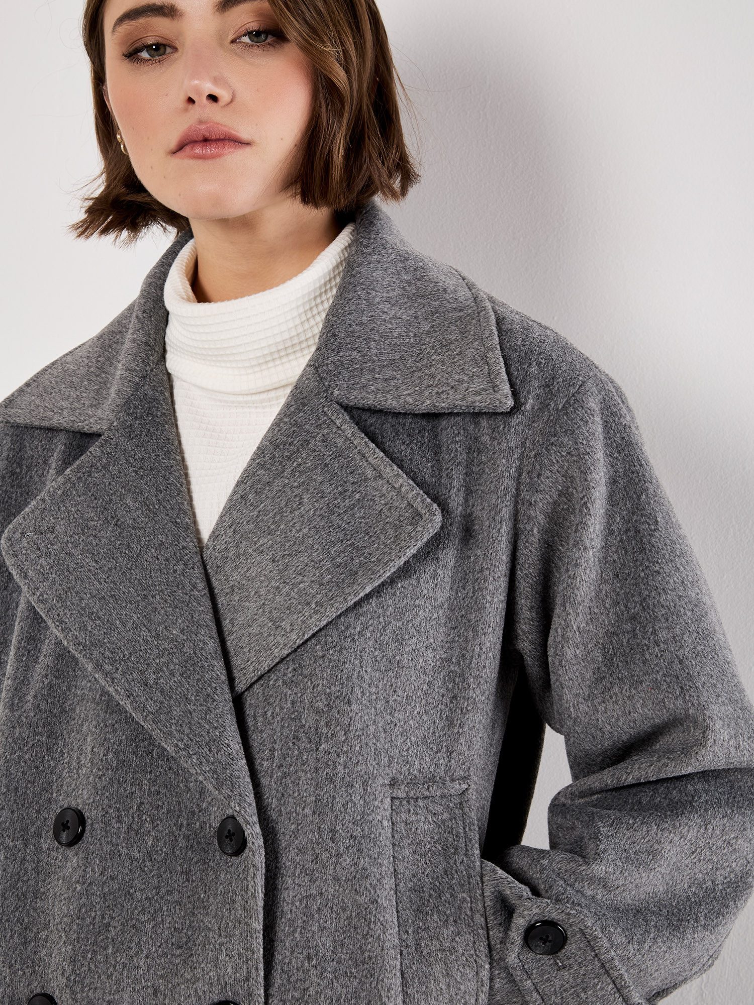 Apricot Kurzjacke Kurzjacke, im Zweireiher Stil günstig online kaufen