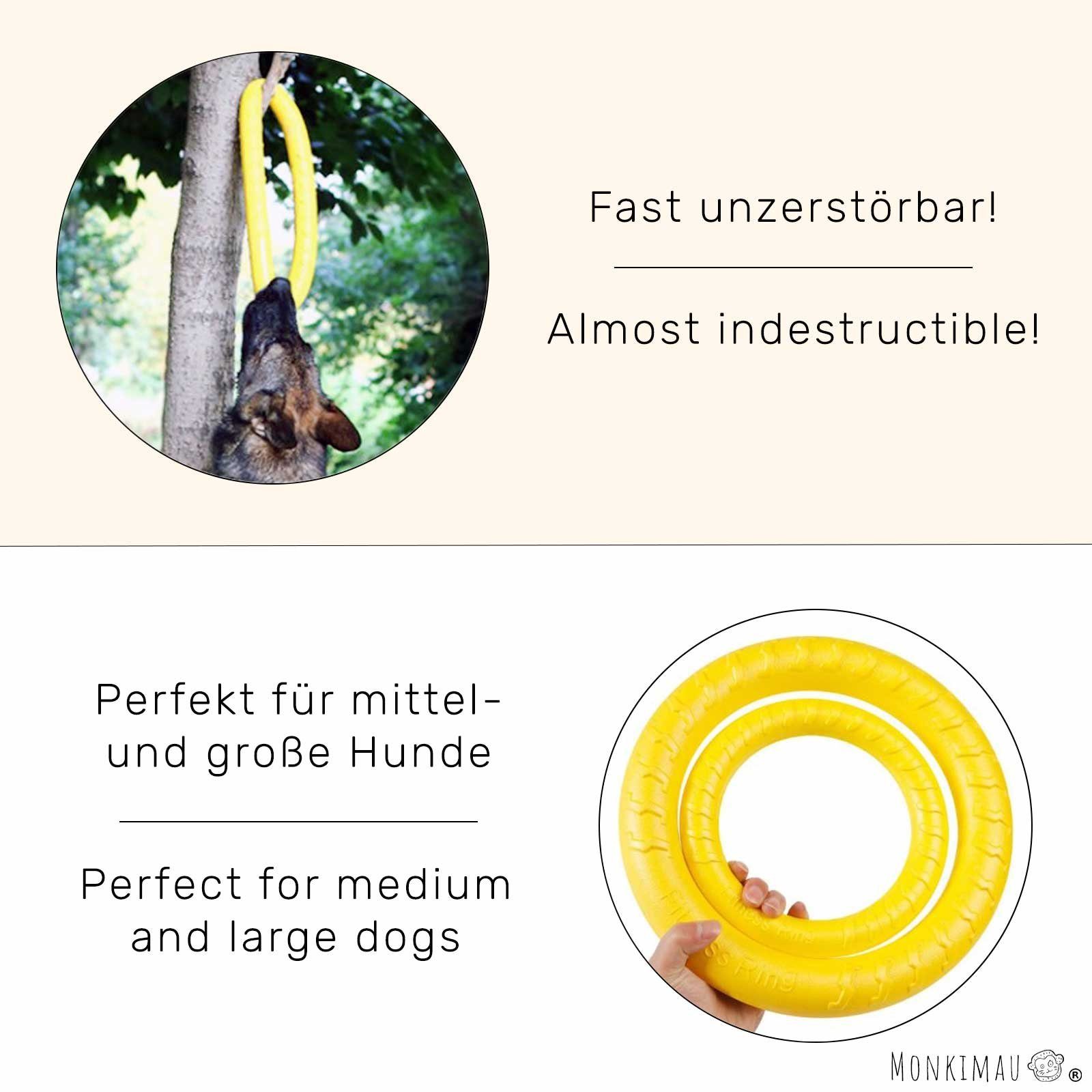 Monkimau Outdoor-Spielzeug Hundespielzeug unzerstörbar - Hunde günstig online kaufen