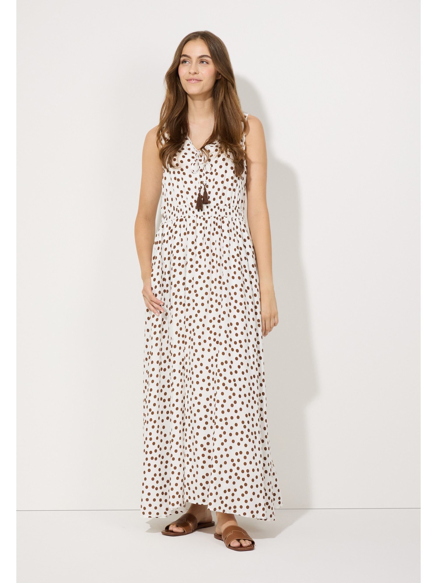 MORE&MORE Blusenkleid Maxi-Printkleid günstig online kaufen