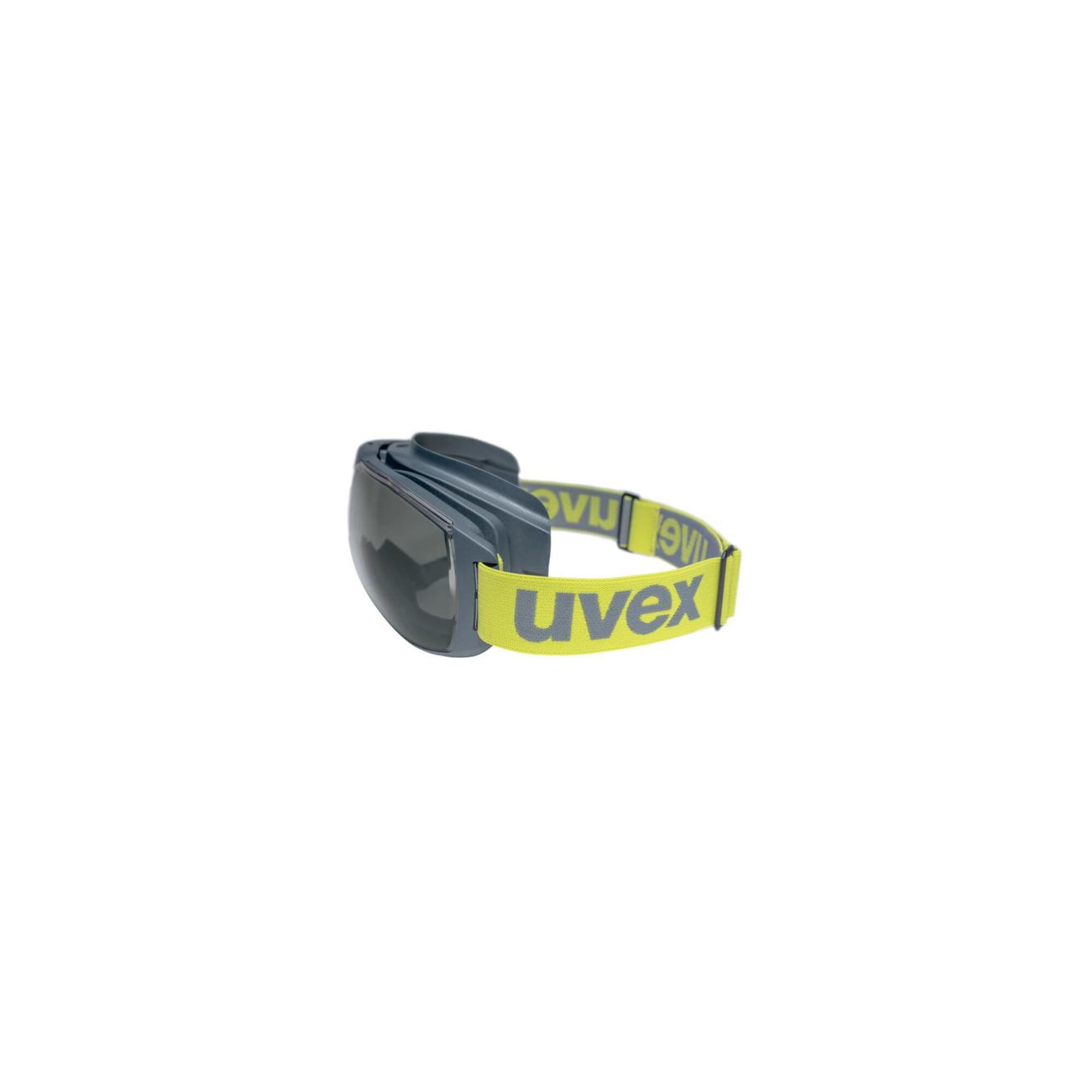 Uvex Arbeitsschutzbrille uvex Vollsichtbrille uvex megasonic, Scheibentönung grau 23%, UV400