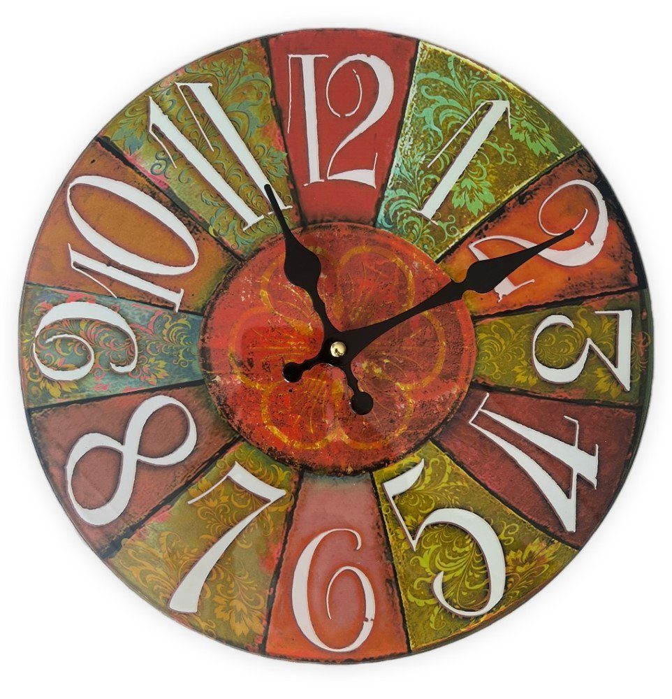 PERLA pd DESIGN Wanduhr Glas Vintage günstig online kaufen