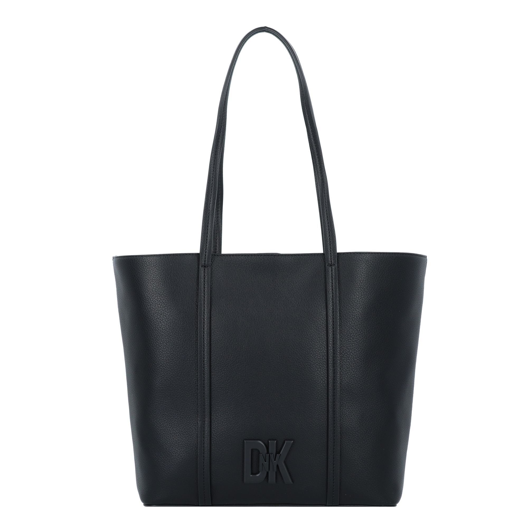 DKNY Shopper Seventh Avenue, black Leder