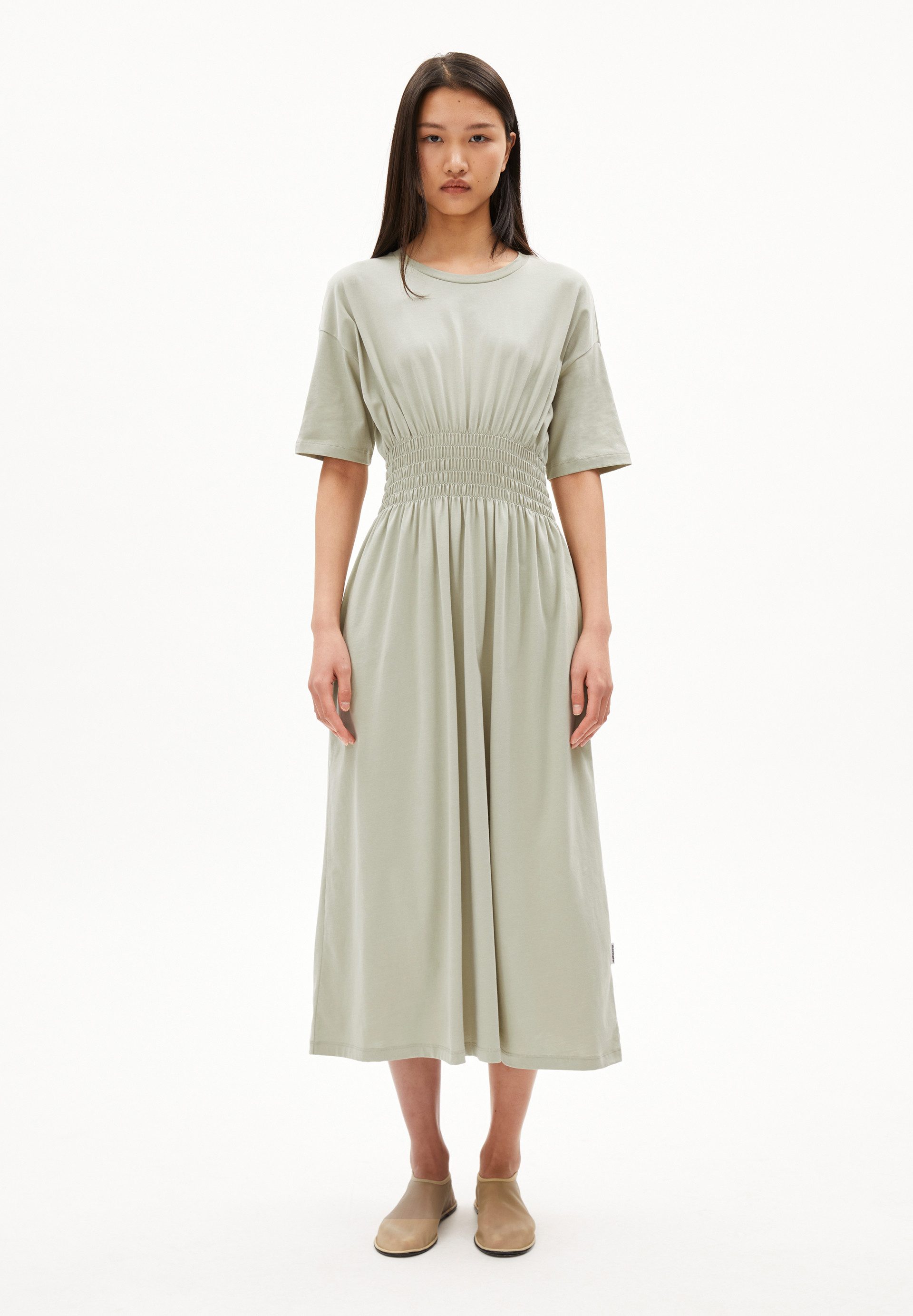 Armedangels Midikleid KIWANAA Jerseykleid aus Bio-Baumwolle Relaxed Fit günstig online kaufen
