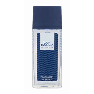 DAVID BECKHAM Deo-Zerstäuber Classic Blue Parfum Deodorant Spray 75ml