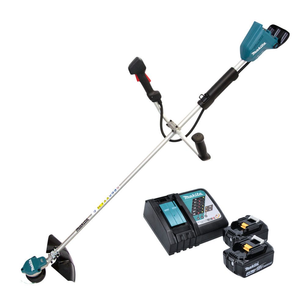 Makita Akku-Rasentrimmer DUR 368 ARM Akku Freischneider 36 V (2 x 18 V) Zweihandgriff
