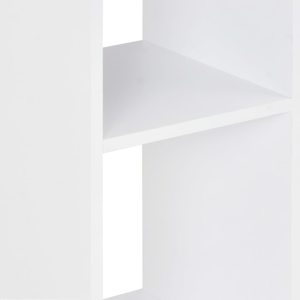 furnicato Esstisch Bartisch Weiß 60x60x110 und cm (1-St) Sonoma-Eiche