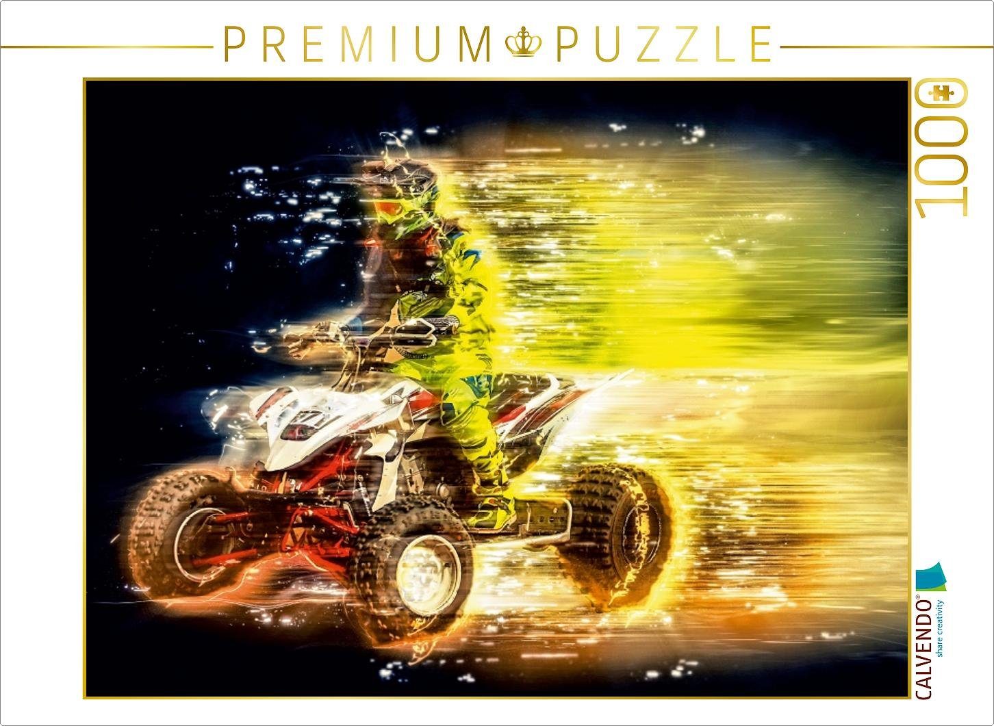 CALVENDO Puzzle CALVENDO Puzzle Quad, extrem cool 1000 Teile Lege-Größe 64 x 48 cm Foto-Puzzle Bild von Peter Roder, 1000 Puzzleteile