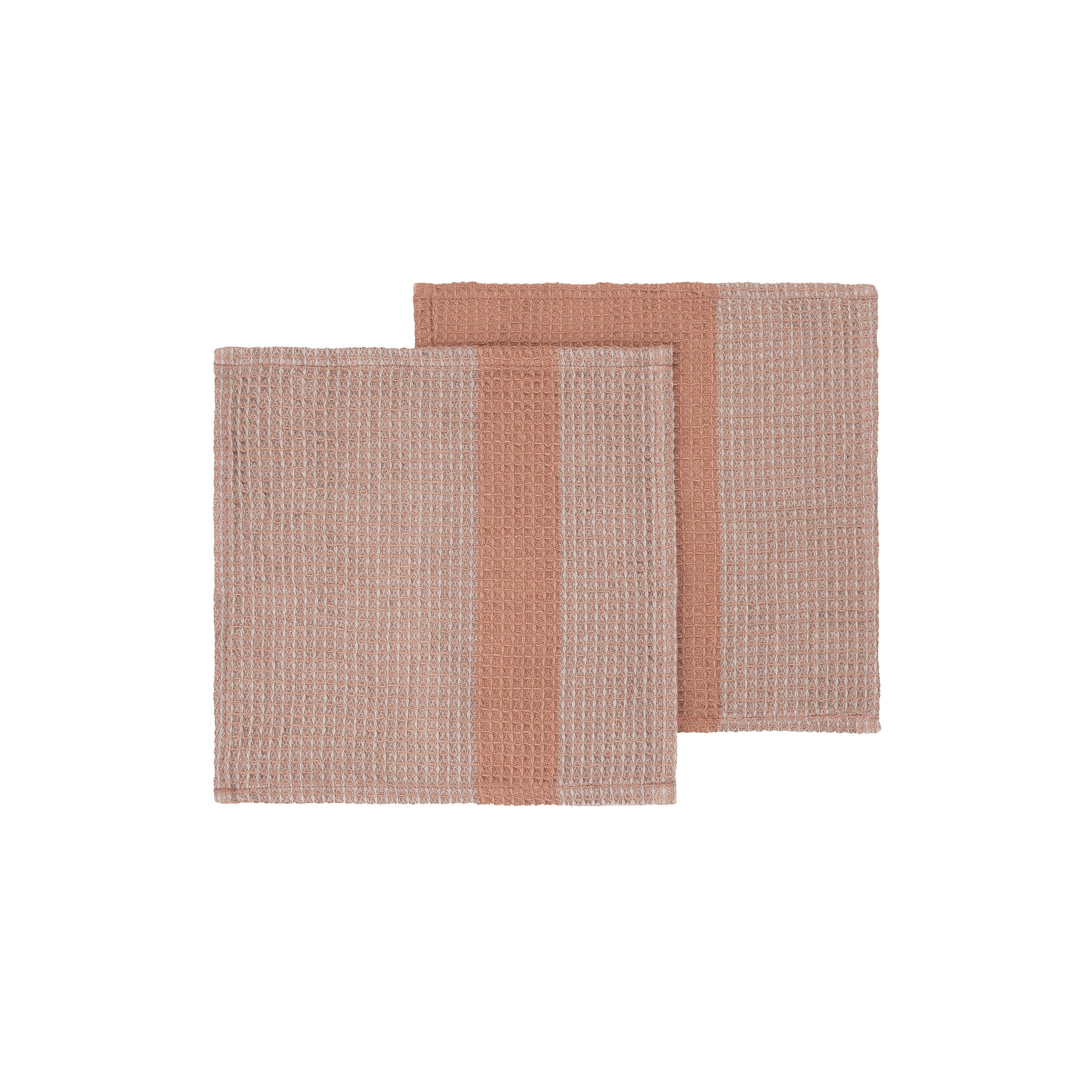 blomus Geschirrtuch Set 2 Spültücher -GANO- Küchentücher, Tücher zum Abtrocknen, (2-tlg), 2er Set, saugfähige Oberfläche, Bio-Baumwolle