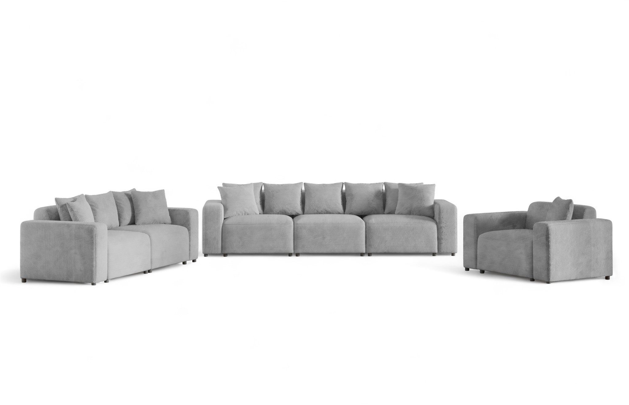 Fun Möbel Polstergarnitur Sofa-Set Designersofa MEGAN günstig online kaufen