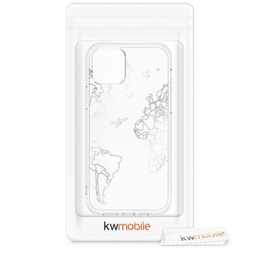 kwmobile Handyhülle Hülle für Apple iPhone 12 Pro Max, Handyhülle Silikon Case - Schutzhülle Handycase