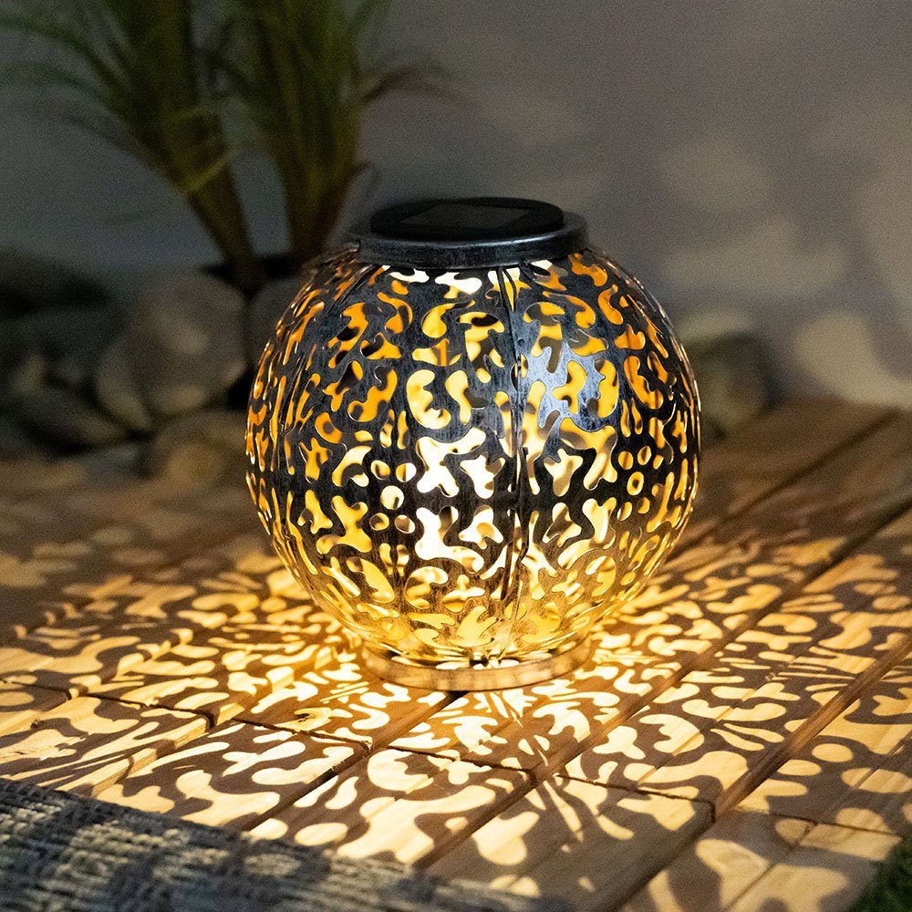 LED Dekolicht, Solar Lampe Outdoor Solarleuchte orientalisch