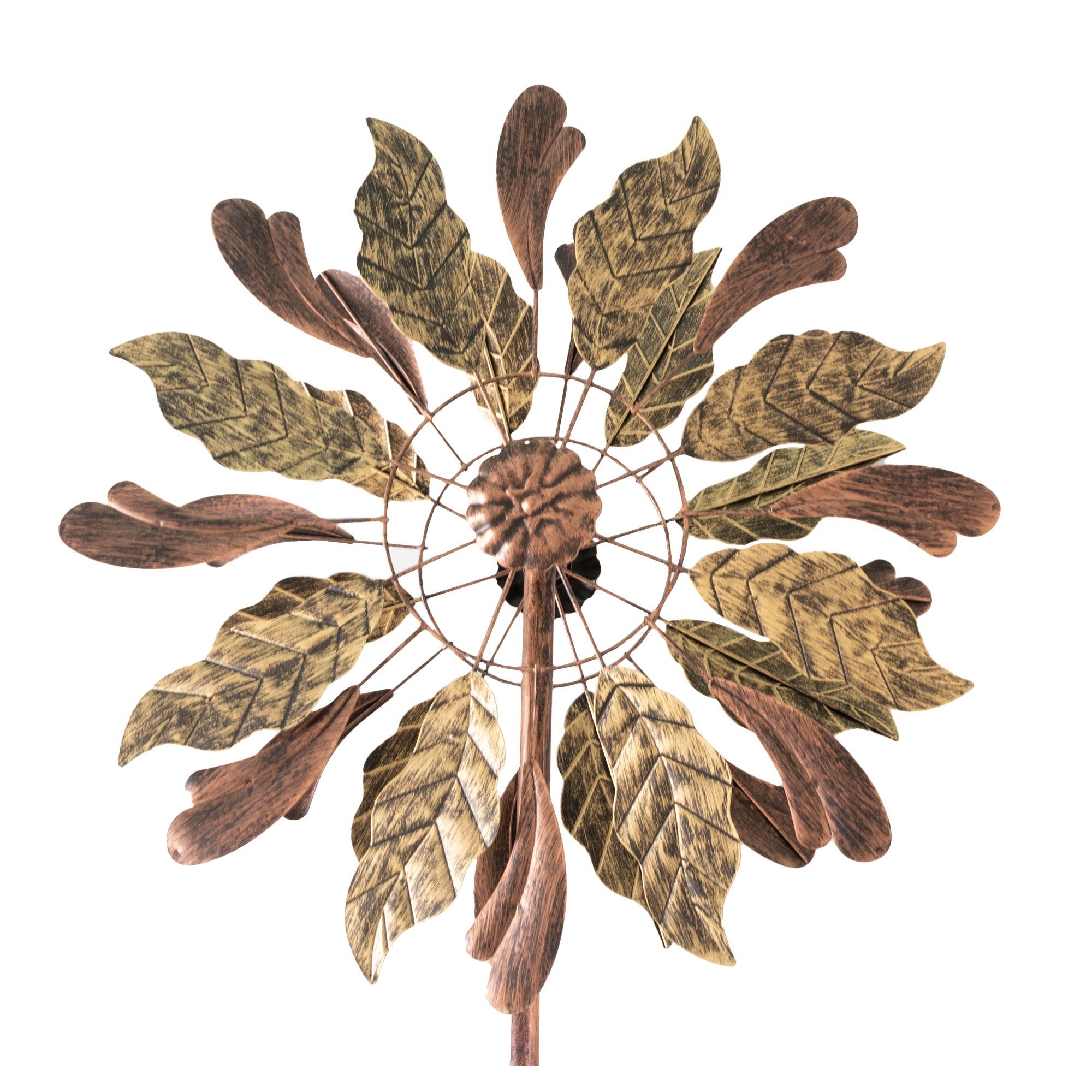 Lemodo Windspiel Windrad "Leaves", richet sich nach dem Wind aus