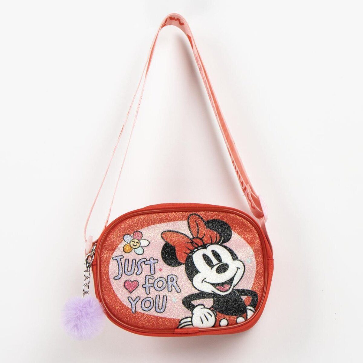Umhängetasche Disney Minnie Schultertasche Kleine Umhängetasche