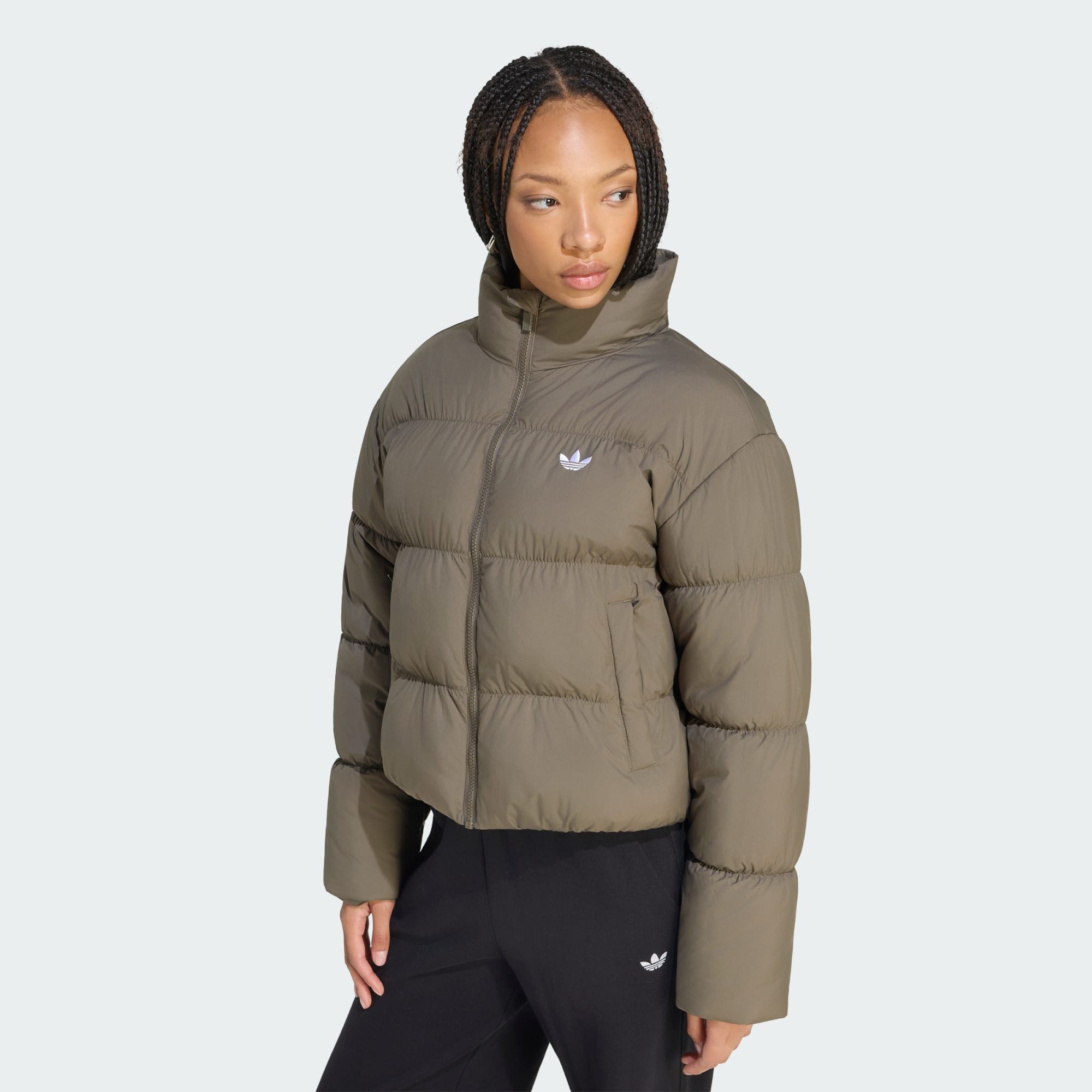 adidas Originals Funktionsjacke JACKE, GEFÜTTERT, KURZER SCHNITT (1-St) – Bild 4 von 5