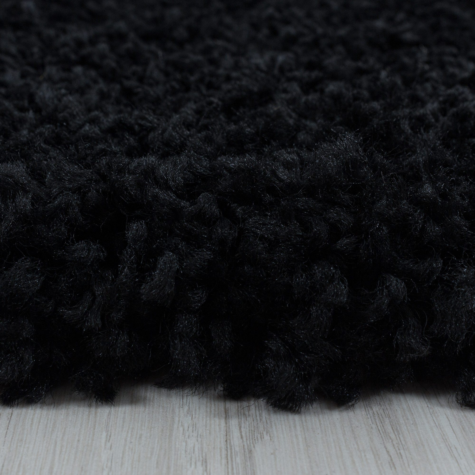 Carpettex Hochflor-Teppich Unicolor - Einfarbig, Rund, günstig online kaufen