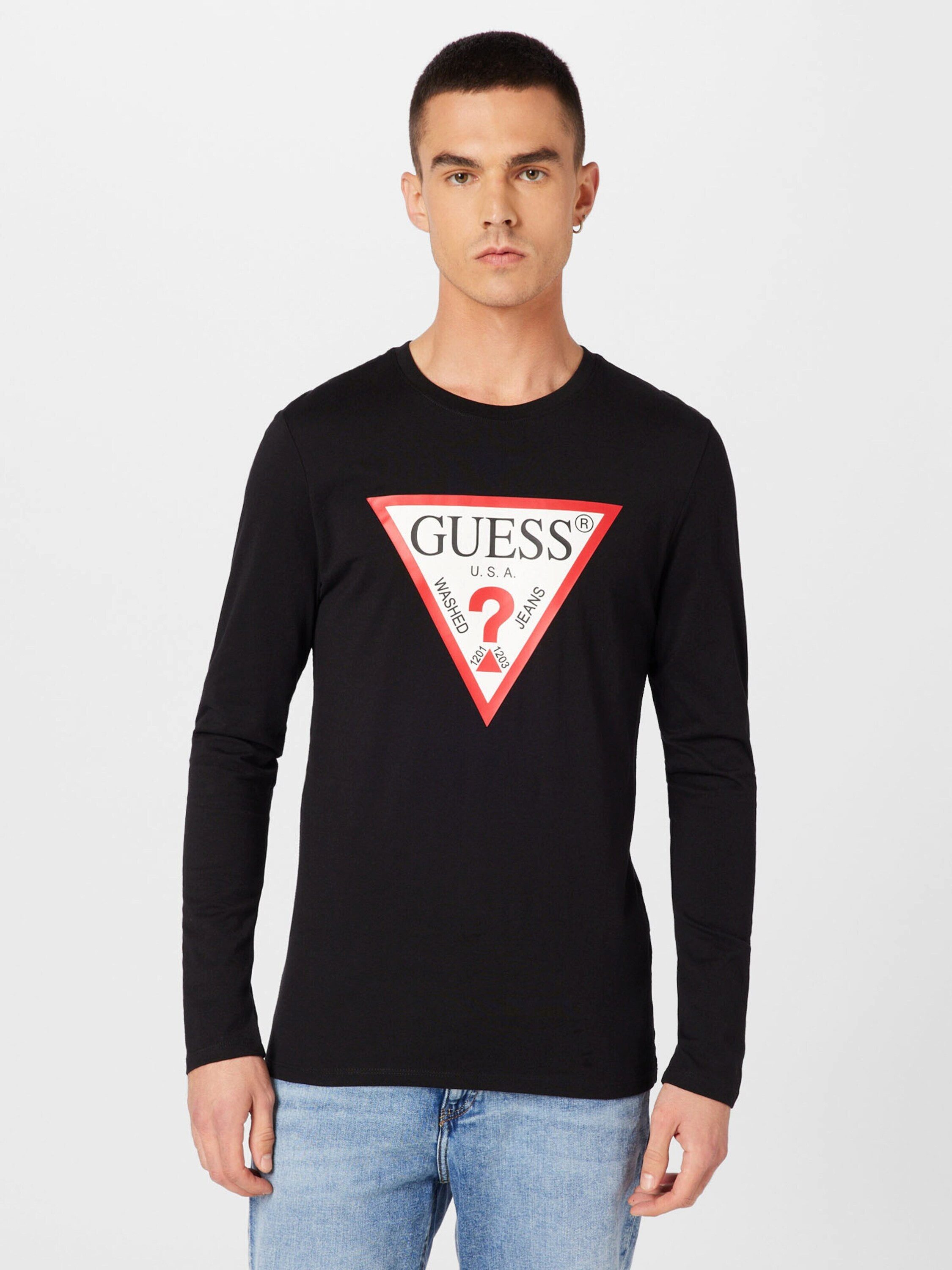 Guess Langarmshirt (1-tlg) günstig online kaufen