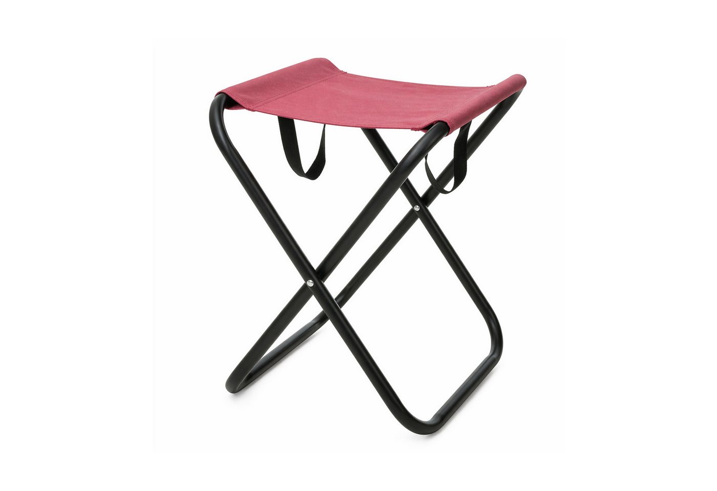 Mojawo Armlehnstuhl Camping Klapphocker Fußhocker Hocker Outdoor klappbar tragbar 30xH45cm