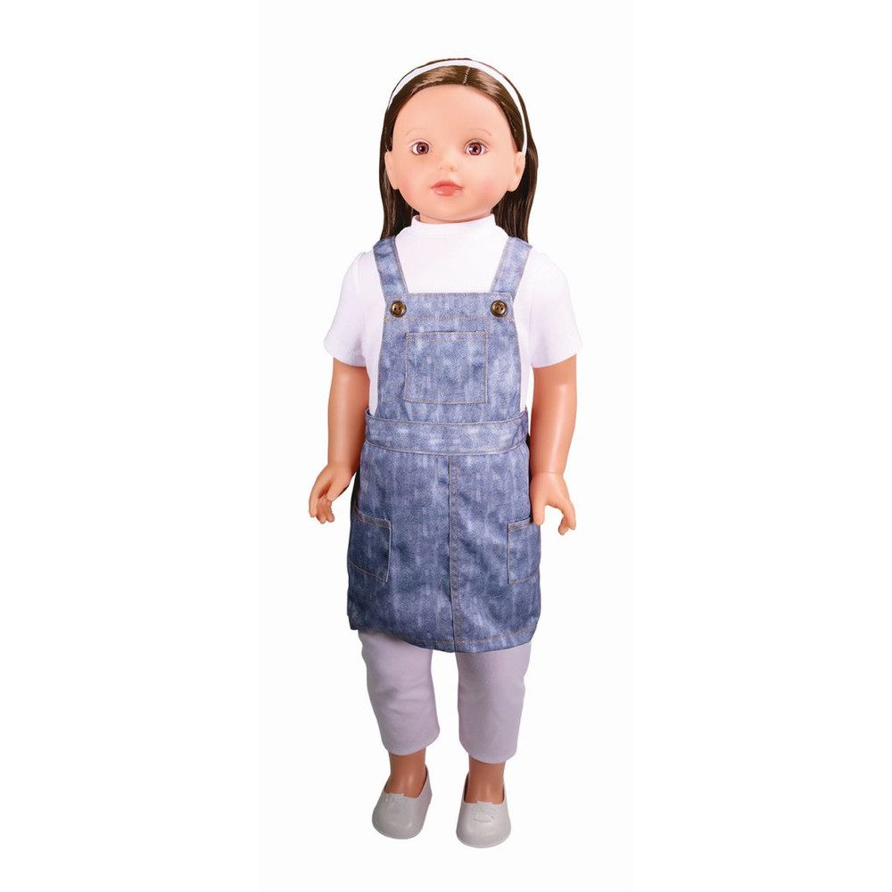 Besttoy Babypuppe Besttoy - Laufpuppe Josy - brünett - ca. 86 cm günstig online kaufen