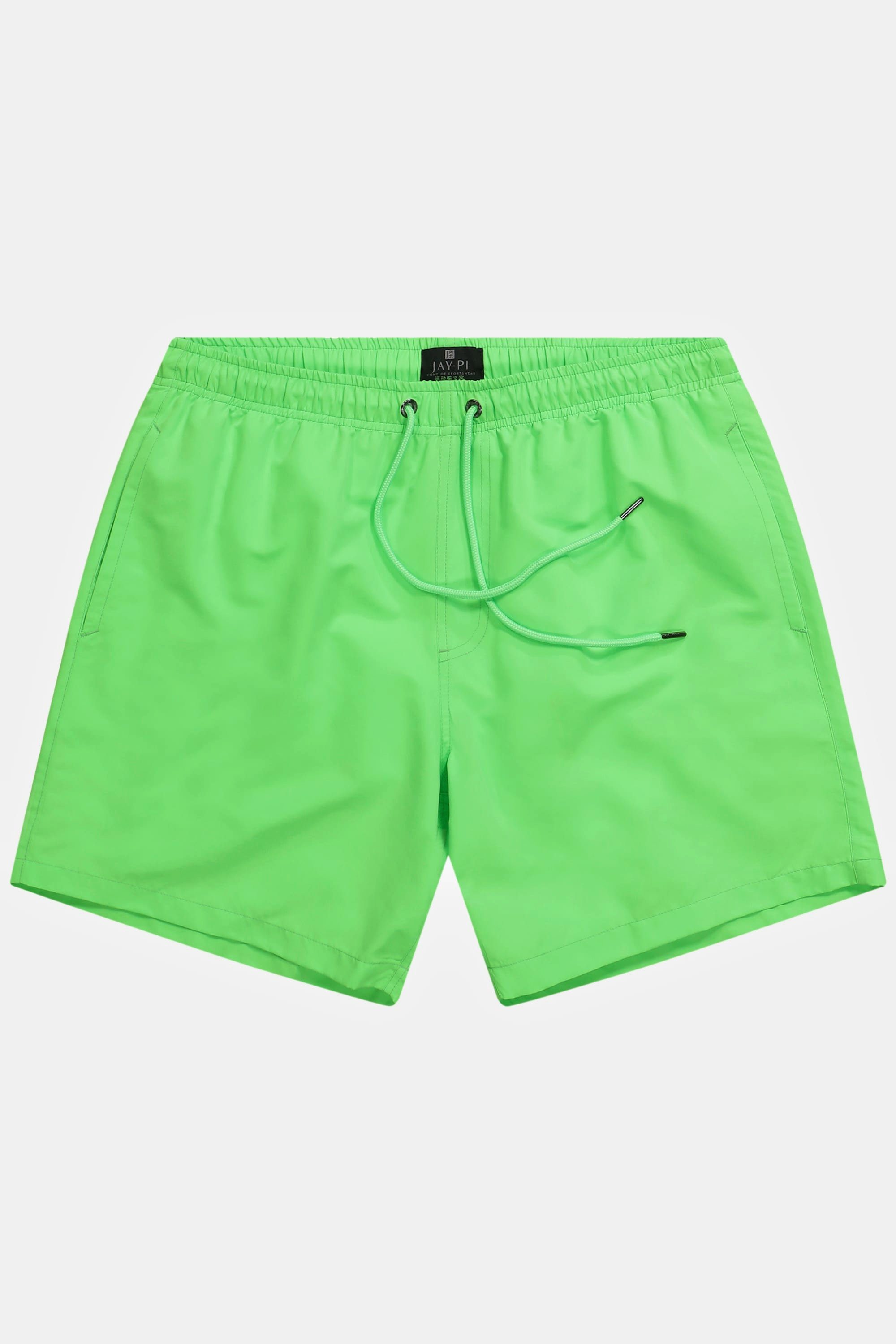 JP1880 Badehose Badeshorts grün Beachwear Zipptasche Elastikbund