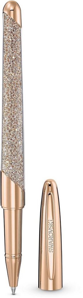 Swarovski Tintenroller Crystalline Nova, roséfarben, Rosé vergoldet,  5534325, mit Swarovski® Kristallen