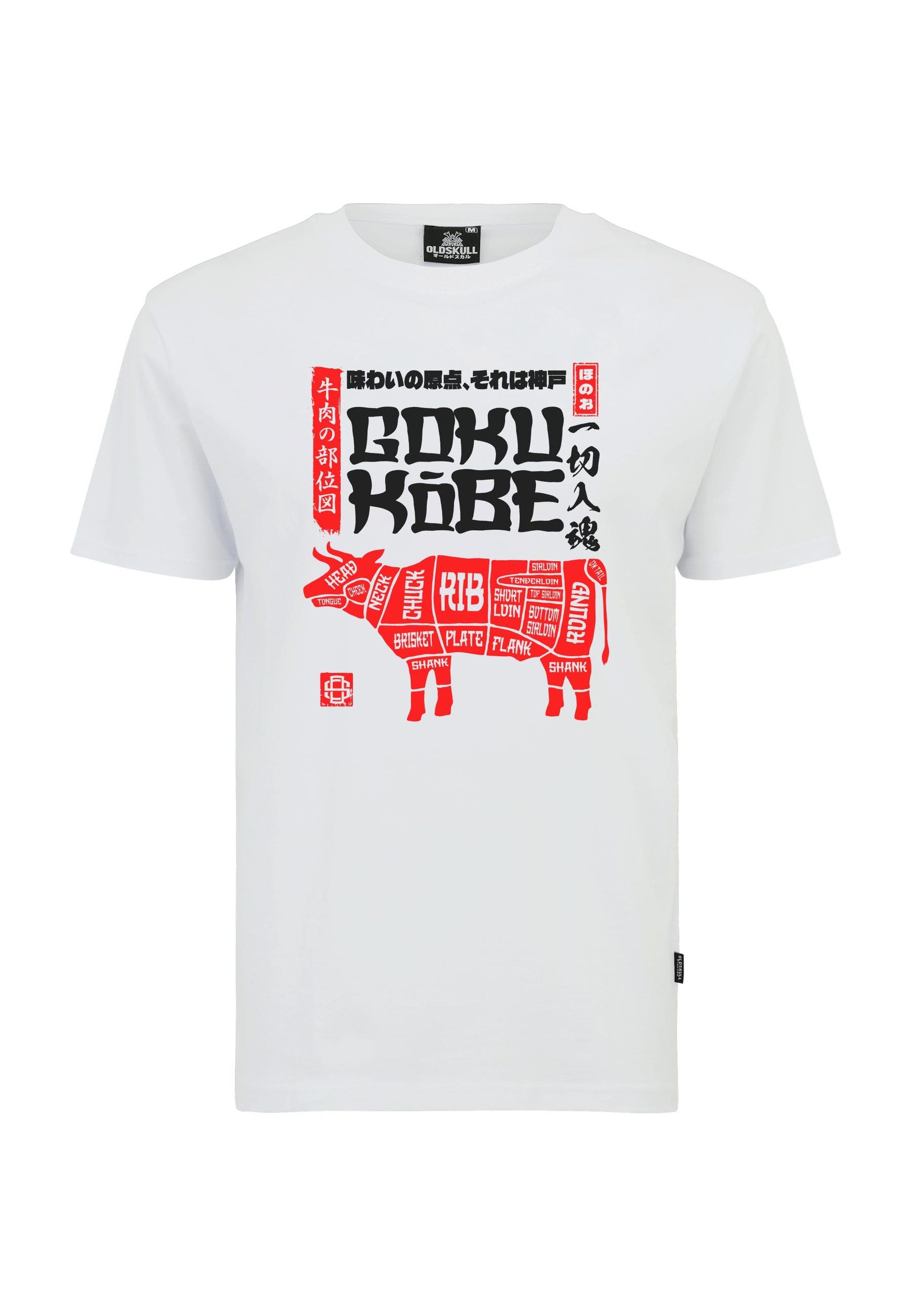 Oldskull T-Shirt Asian Kobe Beef mit fernöstlichem Motiv