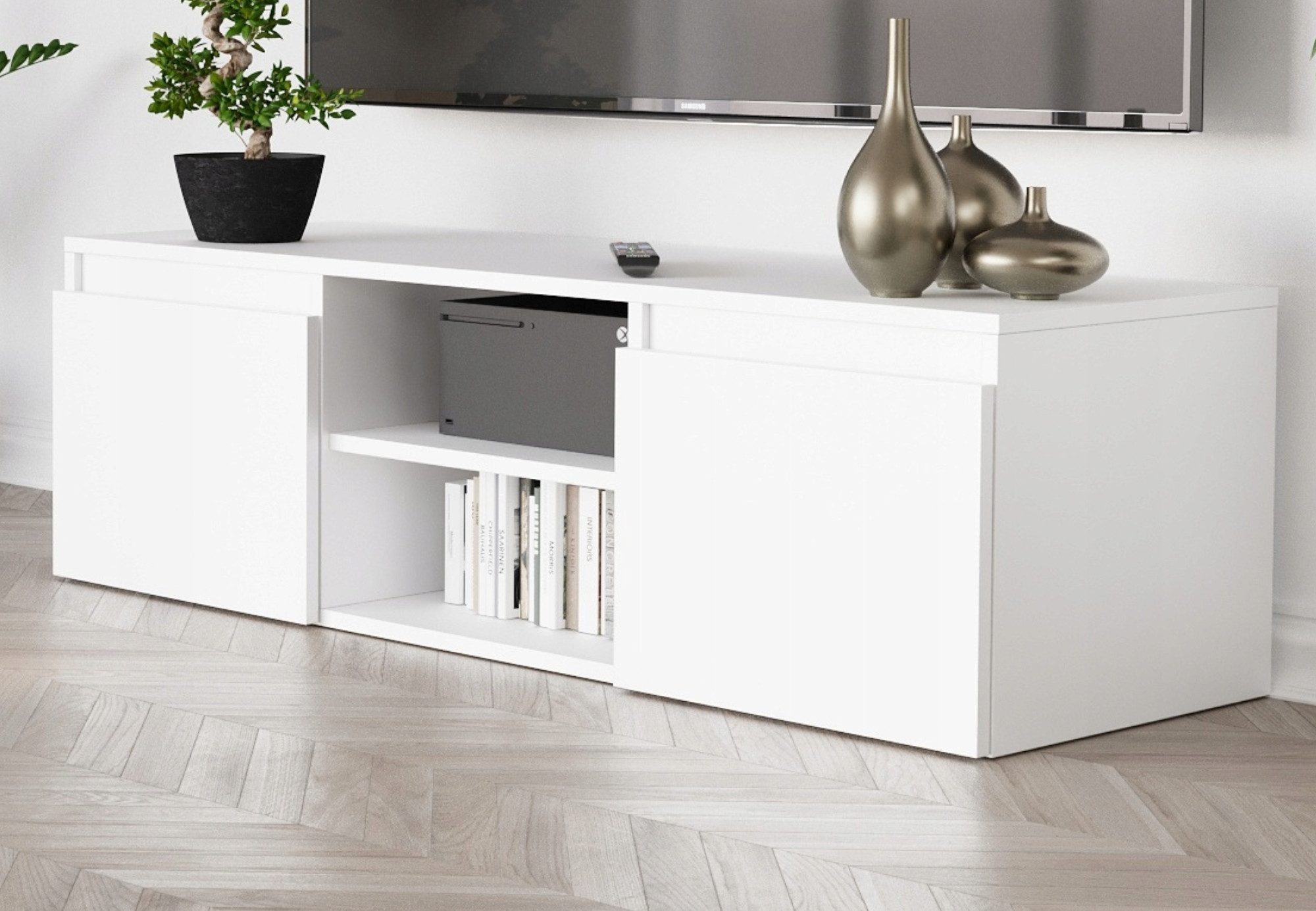 Home Collective TV-Schrank Lowboard Fernsehschrank mit günstig online kaufen