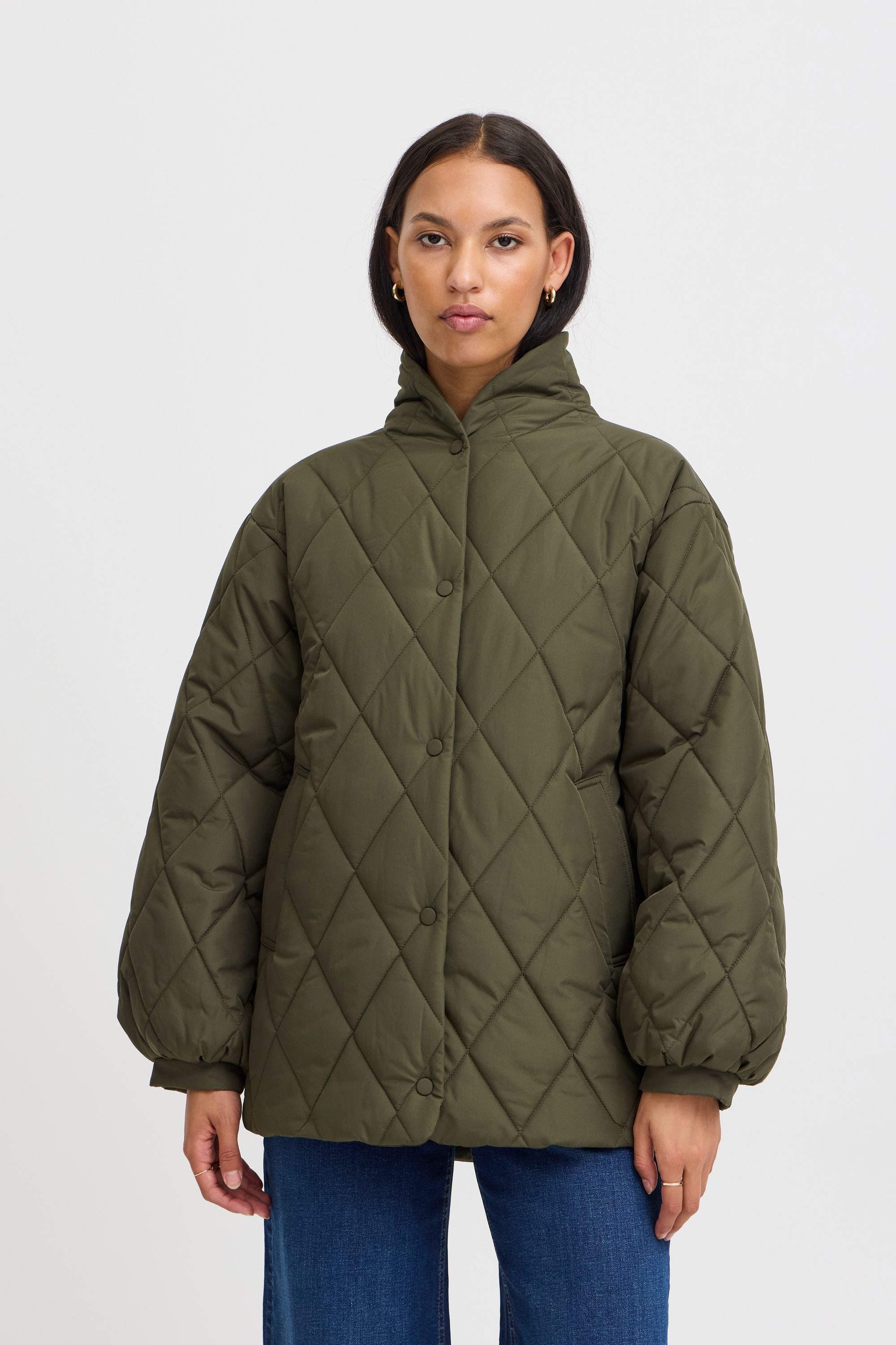 Ichi Wintermantel Steppjacke günstig online kaufen