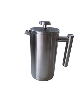 monkano French Press Kanne Monza Edelstahl mit Isolierfunktion, 800l Kaffeekanne