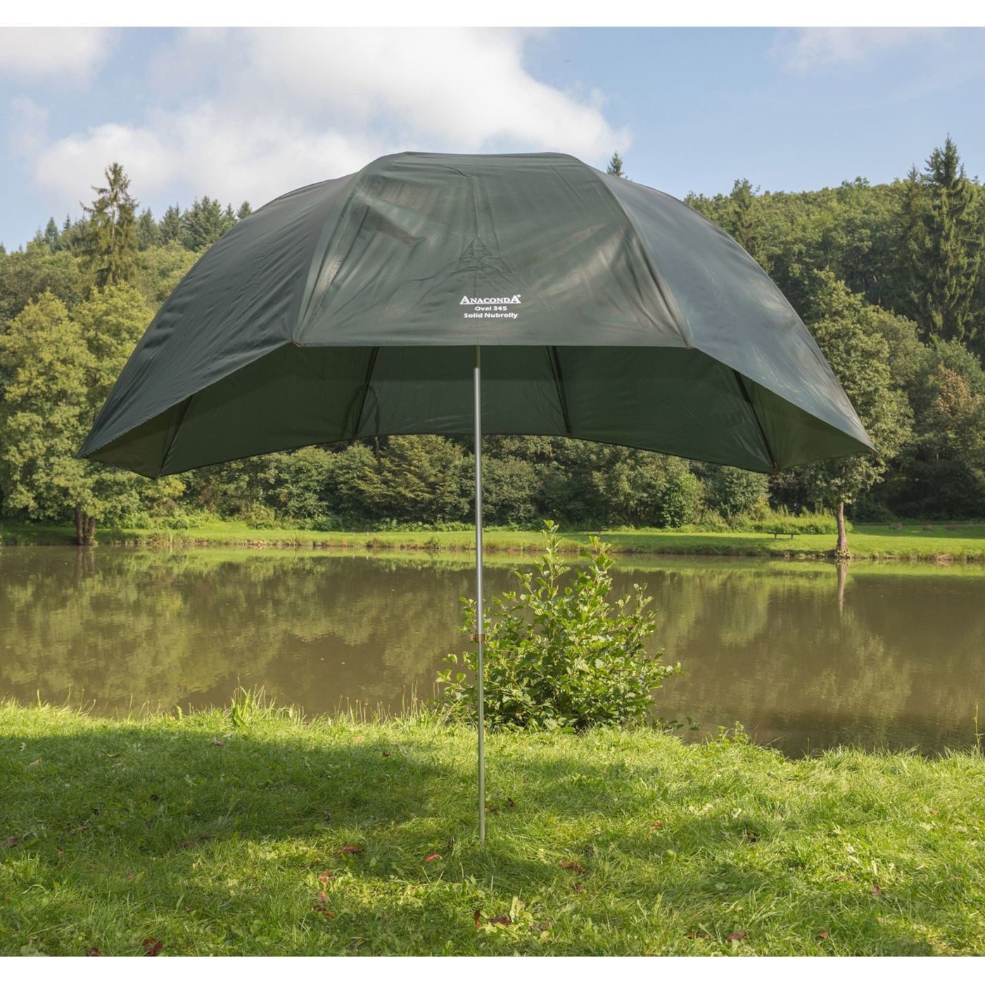 Anaconda Angelschirm Anaconda Oval 345 Solid Nubrolly - Angelschirm