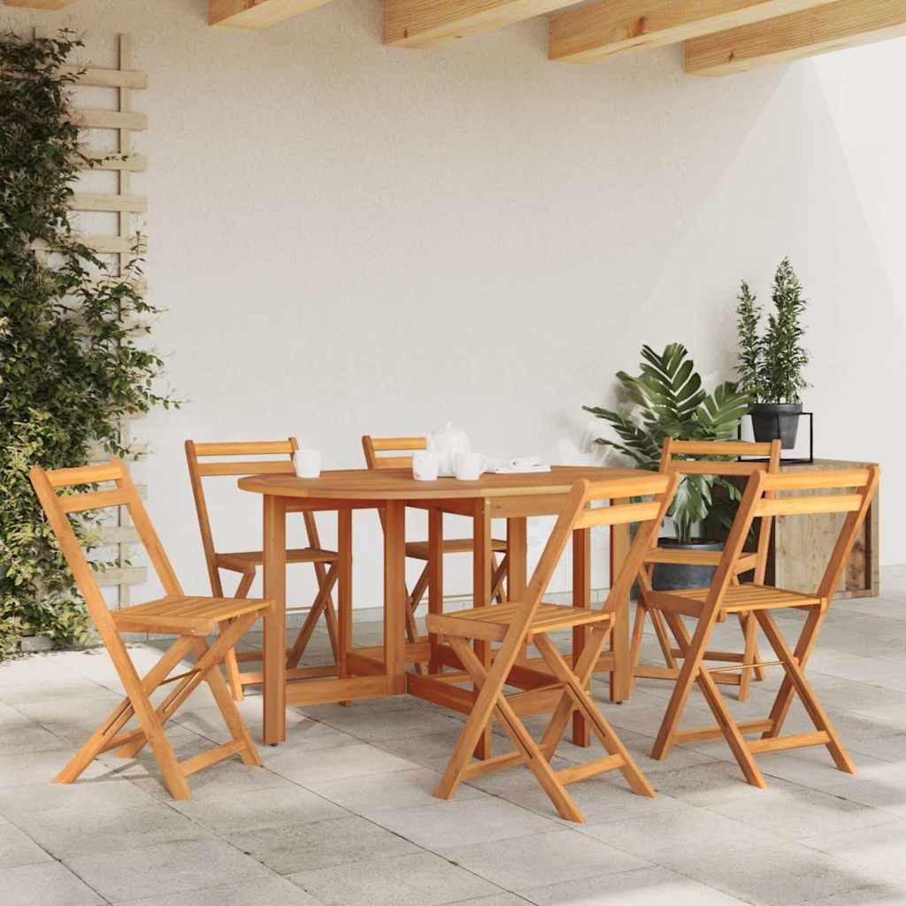 vidaXL Gartentisch Gartentisch 130x90x72 cm Massivholz (1-St)