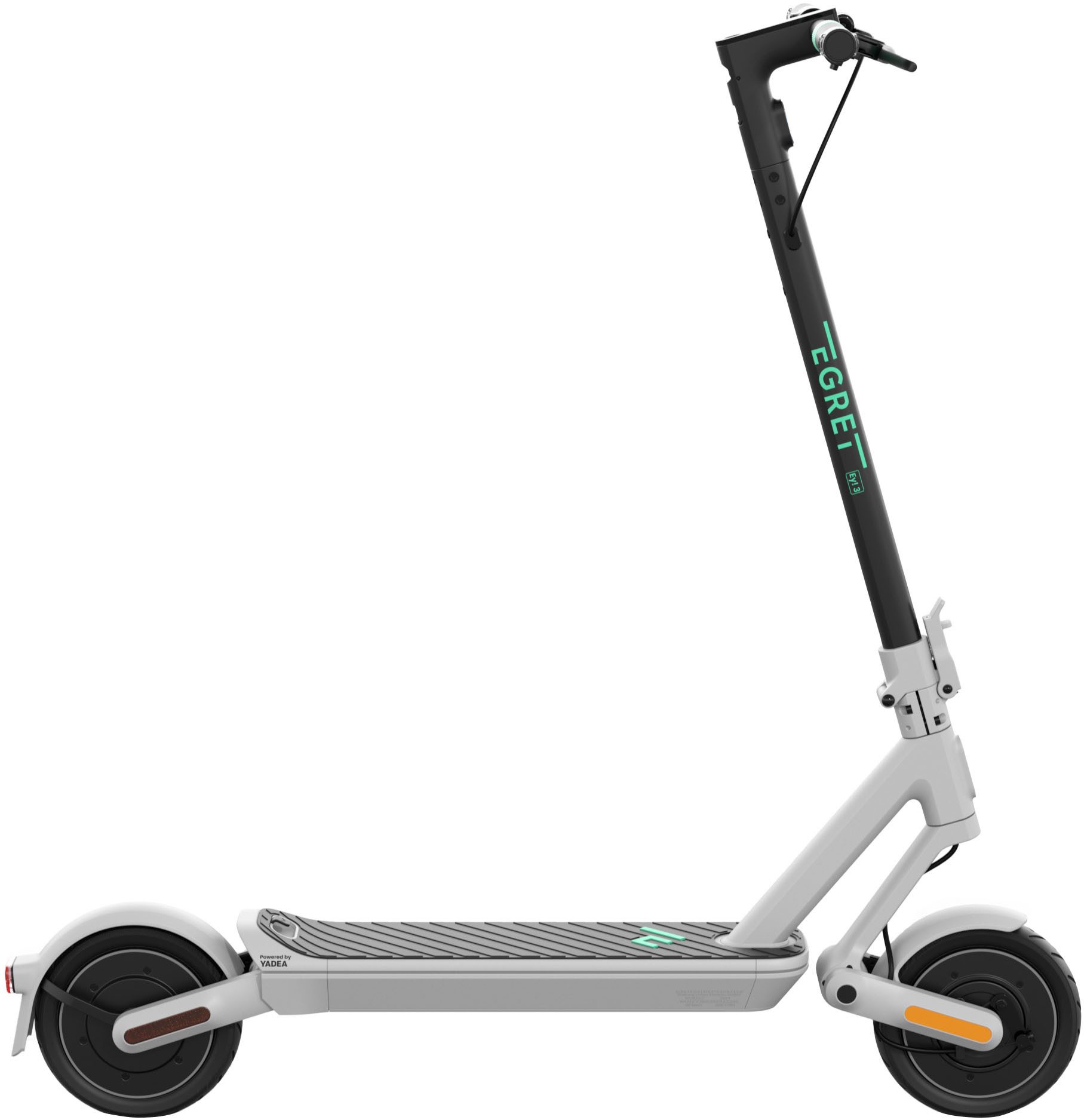 Egret E-Scooter Egret Ey! 3, 350 W, 20 km/h, (ABE, Ladegerät, Montagewerkzeug, Schrauben, Ventilverlängerung), Electric Scooter, mit Straßenzulassung, bis zu 30 km Reichweite