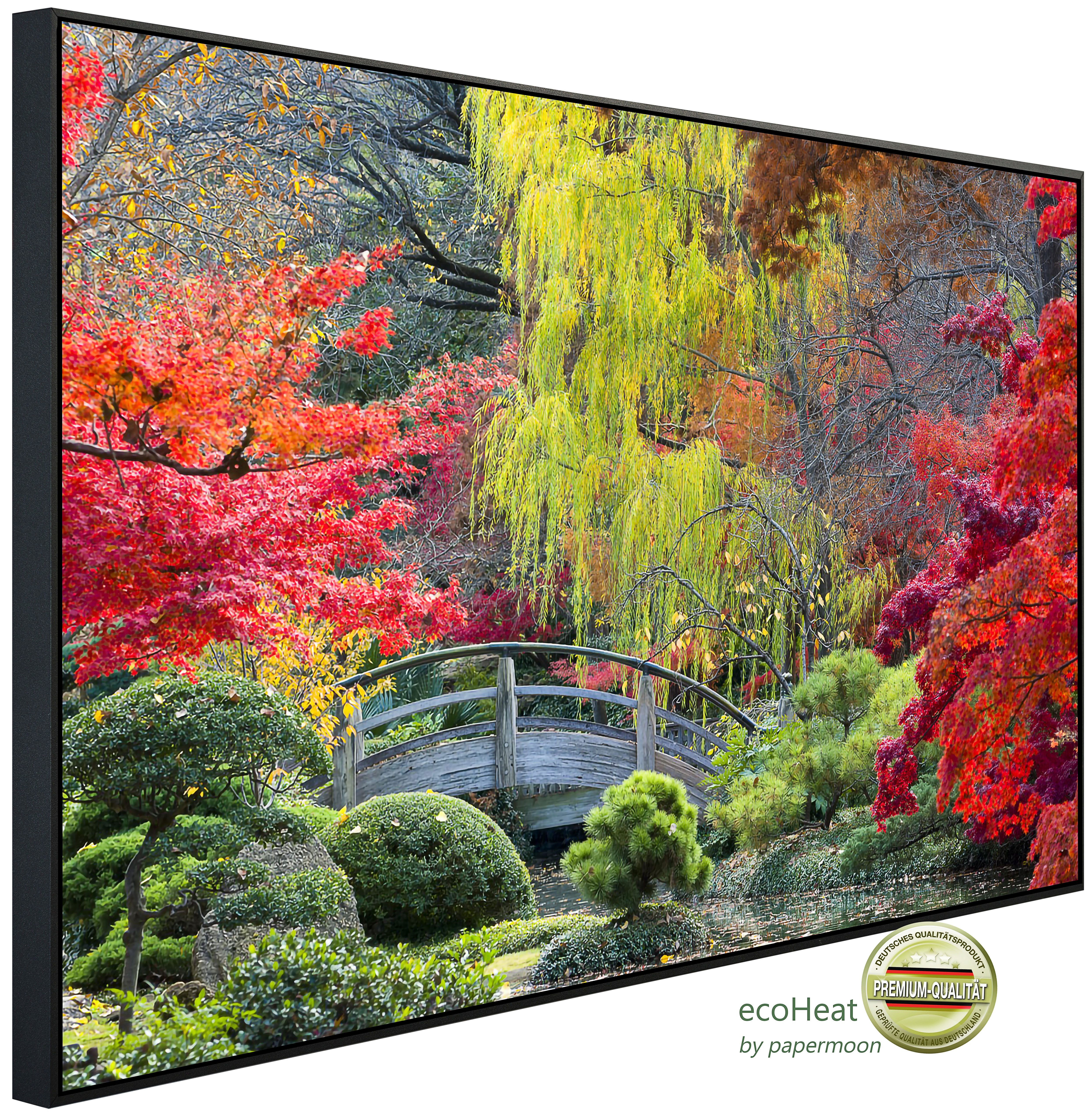 Papermoon Infrarotheizung INFRAROT-BILD-HEIZUNG, Wald, Park, TÜV-Rheinland/GS zertifiziert, angenehme Strahlungswärme
