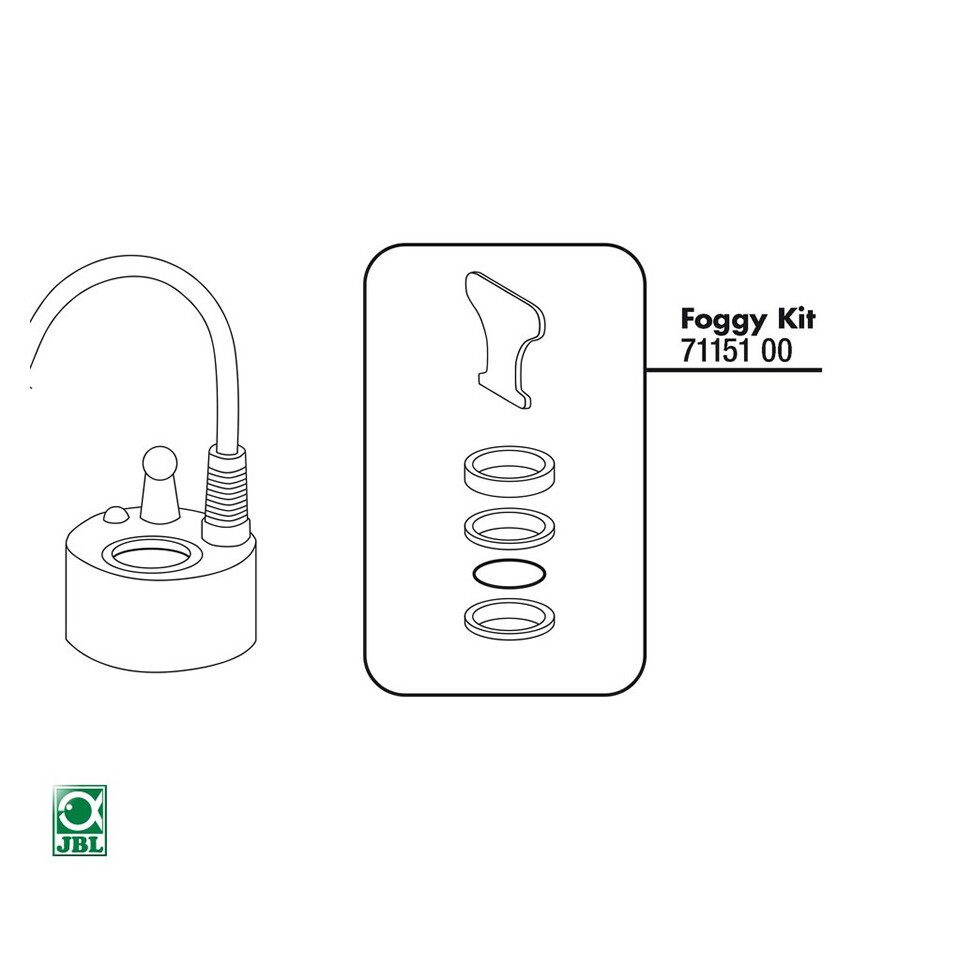 JBL GmbH & Co. KG Terrarien-Nebler Ersatzteil Foggy Ersatzteilset