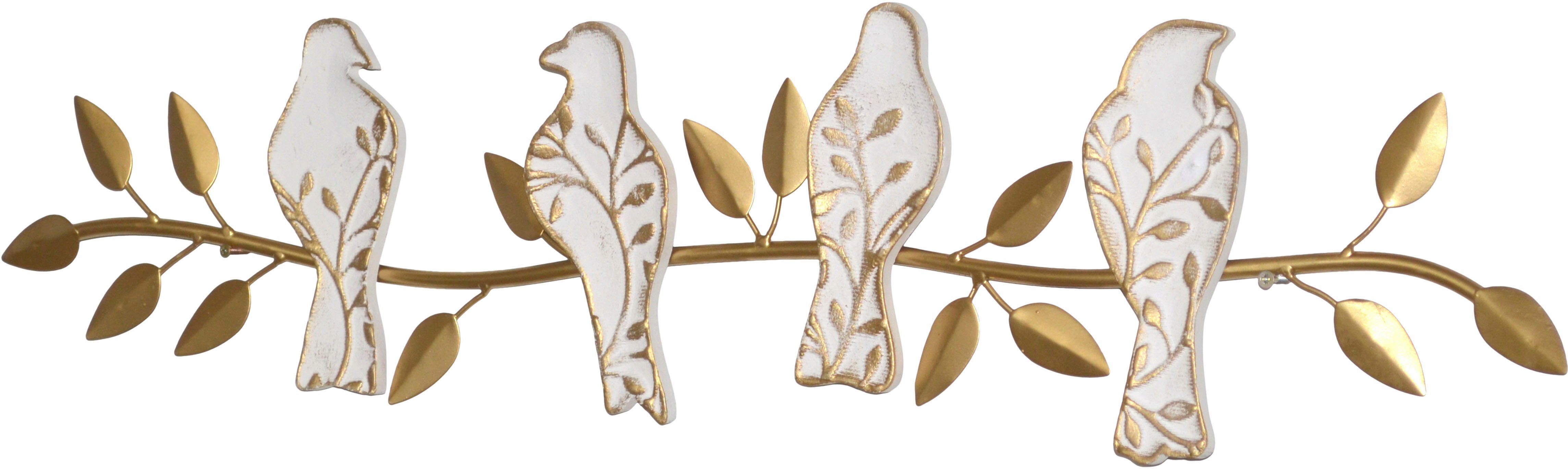 HOFMANN LIVING AND MORE Wanddekoobjekt Wanddekoration (1 St), Material-Mix günstig online kaufen