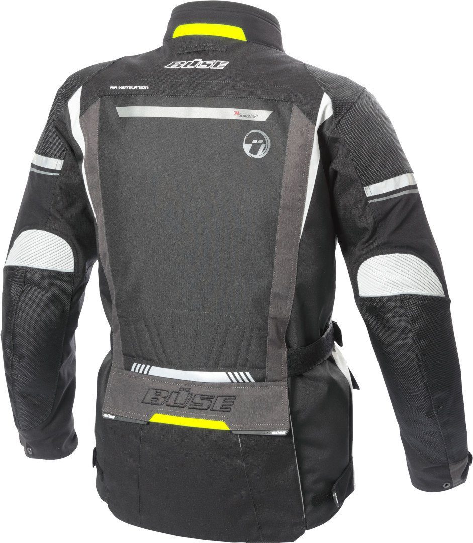 Motorradjacke Büse Textiljacke Highland 2 Motorrad Black/Grey Damen