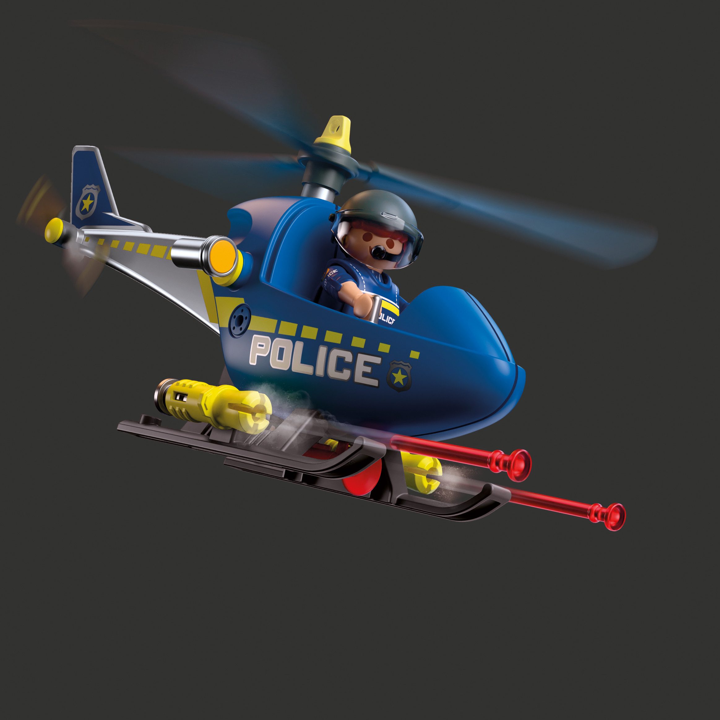 Playmobil® Polizeihelikopter (72080), City Action Konstruktions-Spielset, ( günstig online kaufen