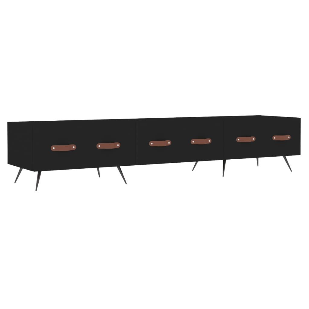 vidaXL TV-Schrank TV-Board Schwarz 150x36x30 cm Holzwerkstoff günstig online kaufen
